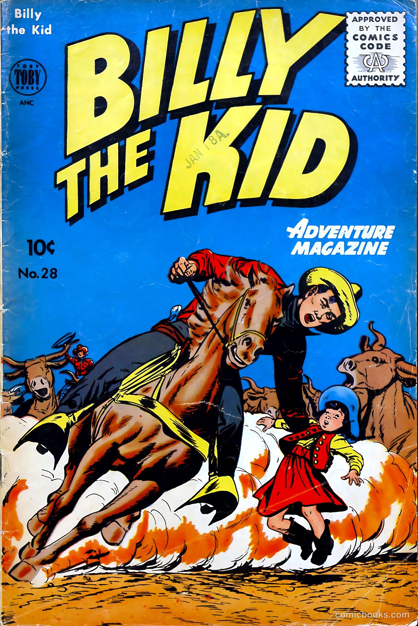 Billy the Kid Adventure Magazine #28 — page 1 of 36