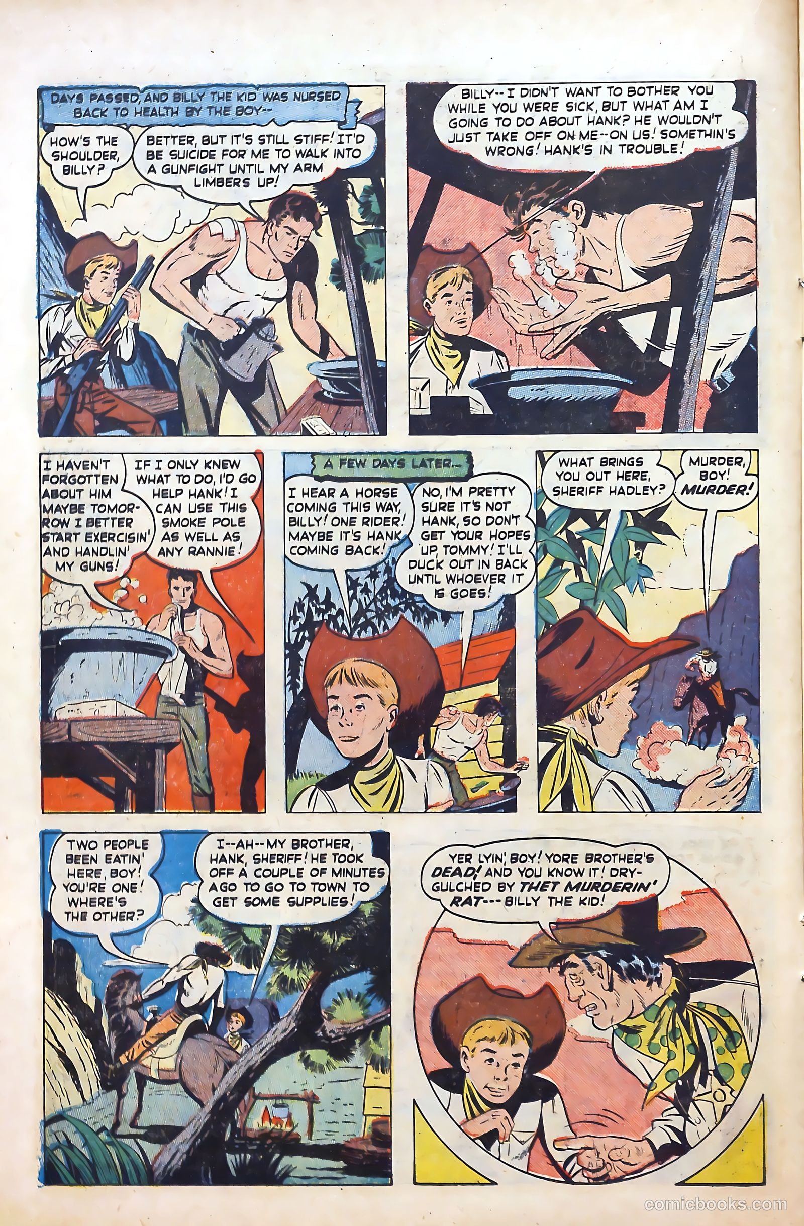Billy the Kid Adventure Magazine #3 — page 16 of 36