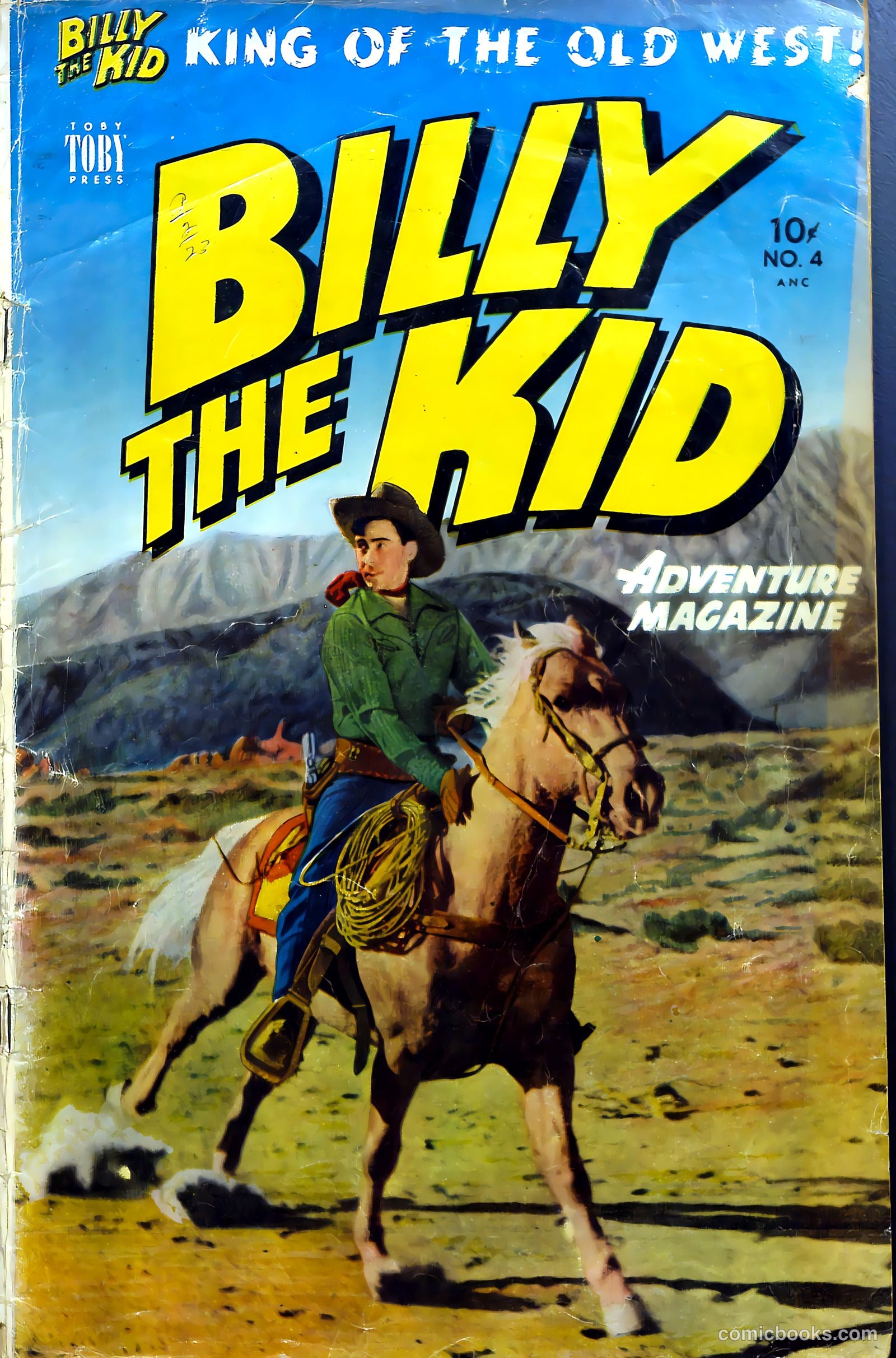 Billy the Kid Adventure Magazine #4 — page 1 of 36