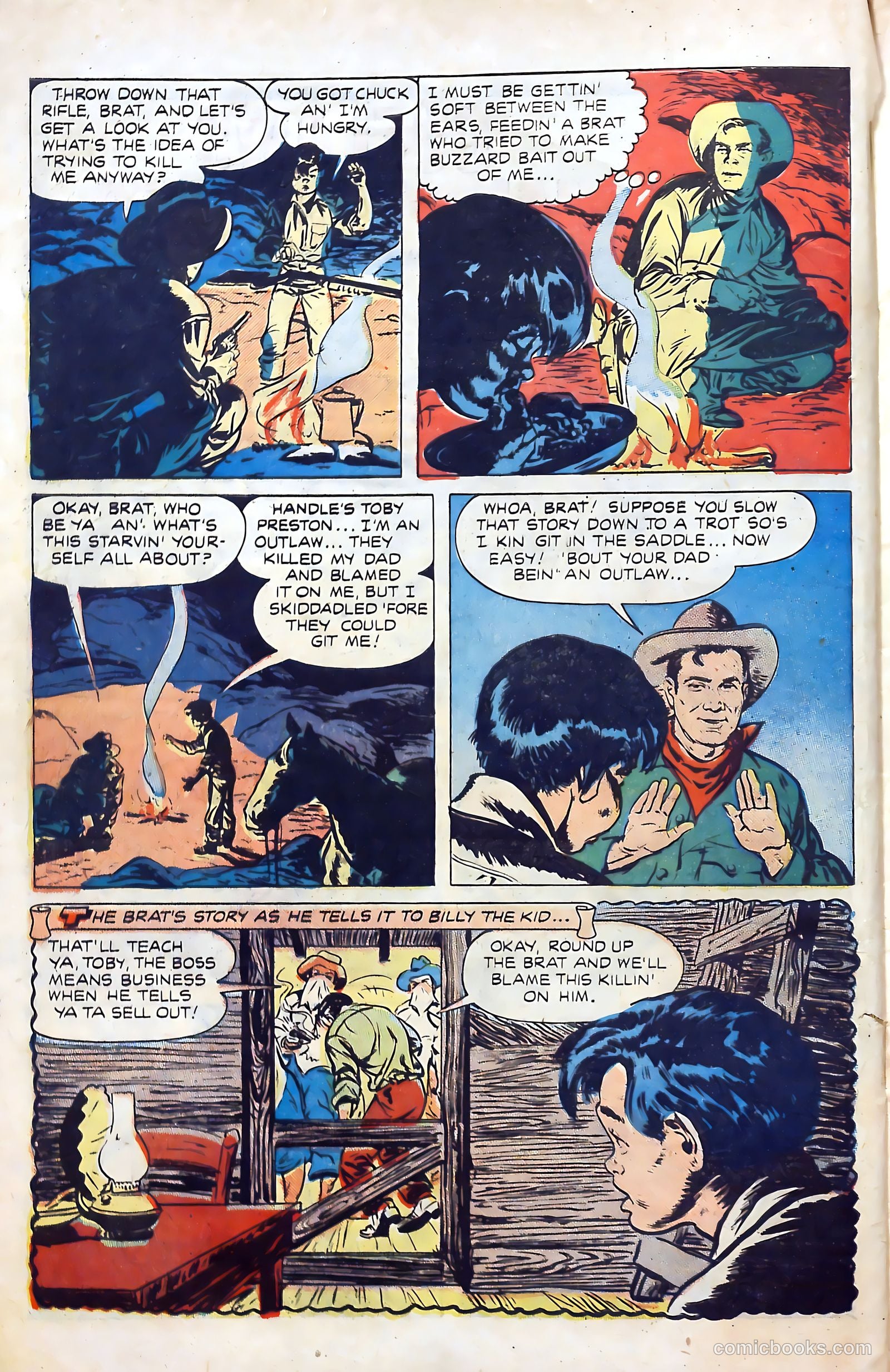 Billy the Kid Adventure Magazine #4 — page 4 of 36