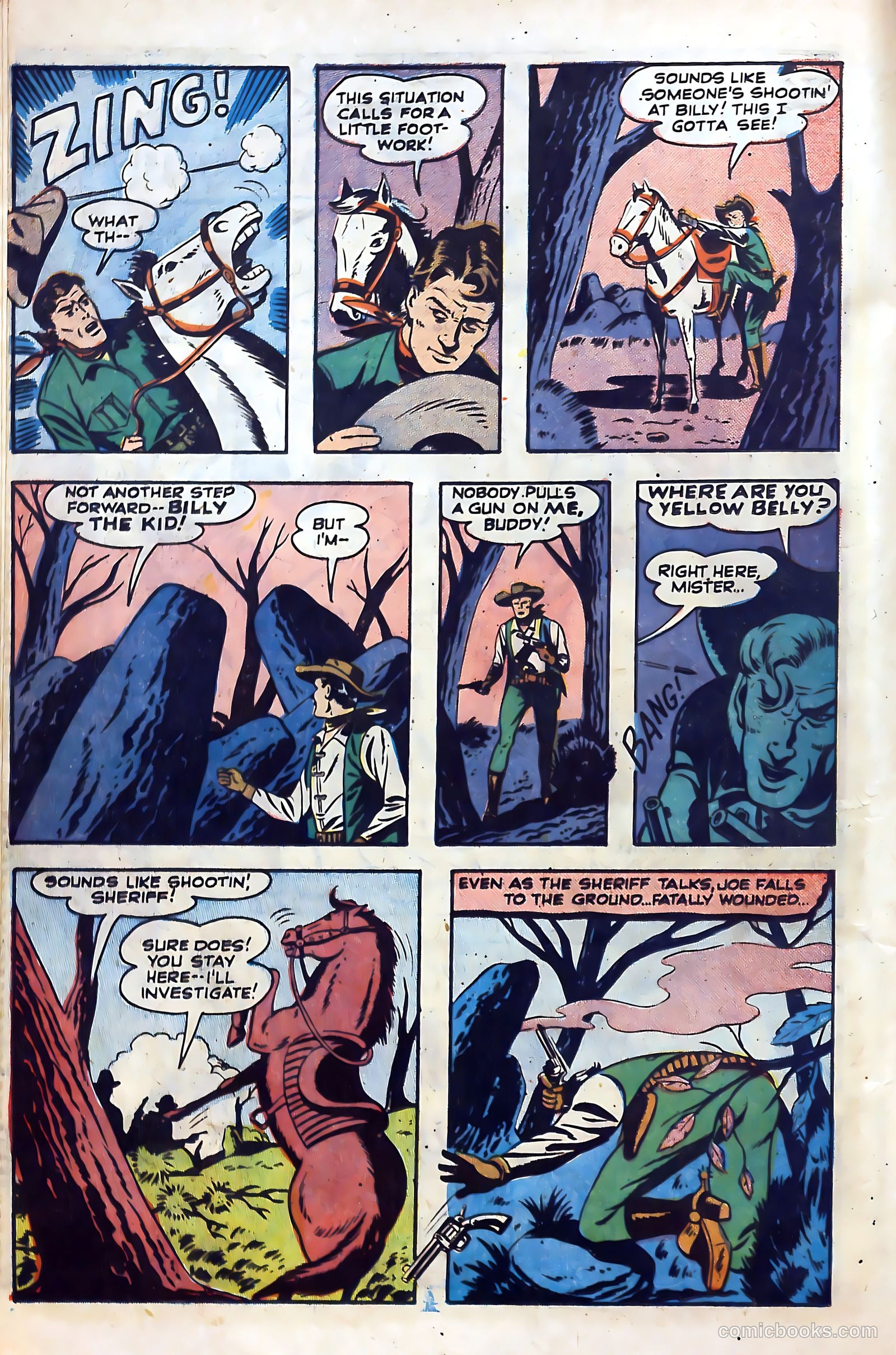 Billy the Kid Adventure Magazine #4 — page 20 of 36