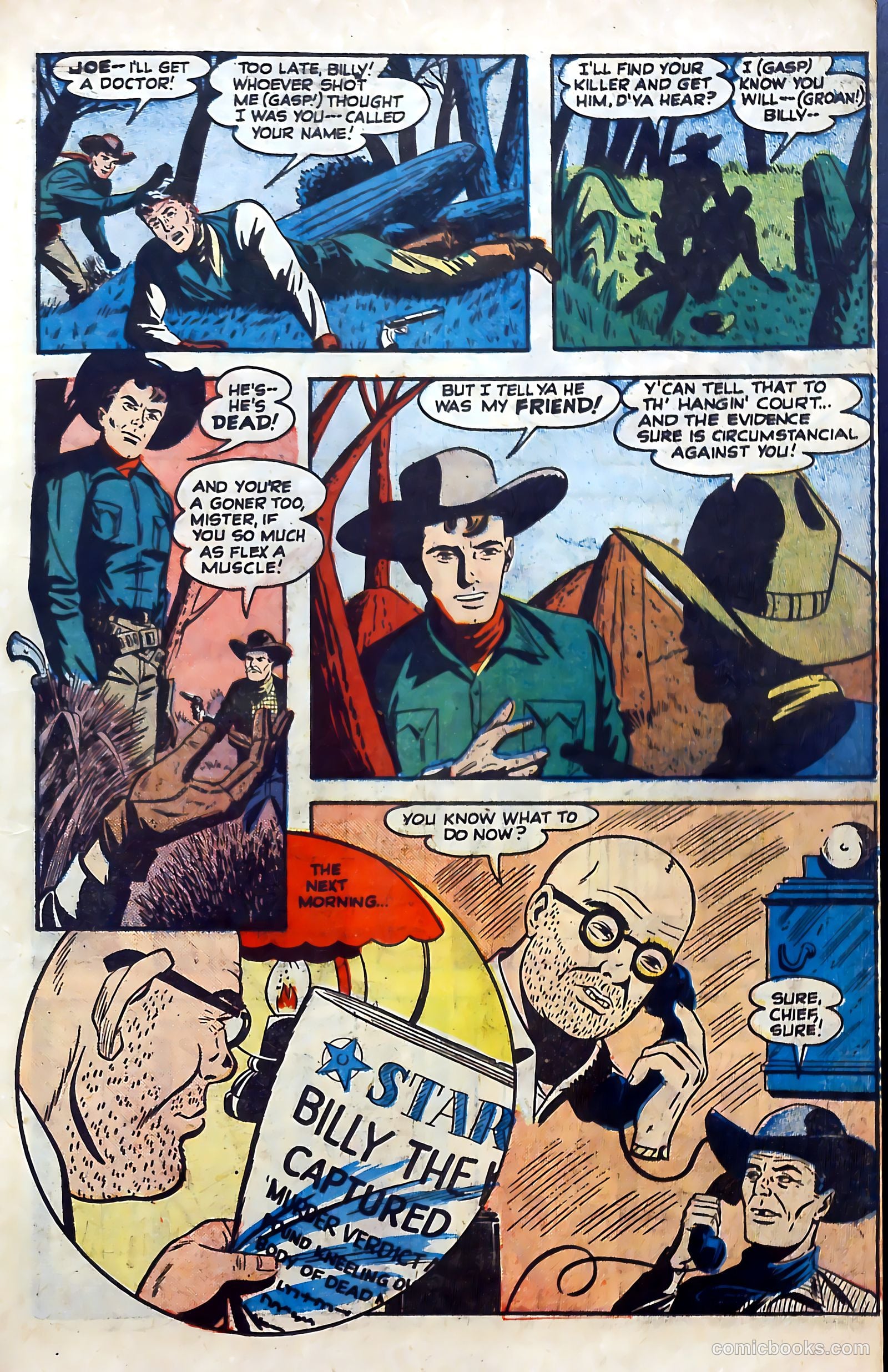 Billy the Kid Adventure Magazine #4 — page 21 of 36