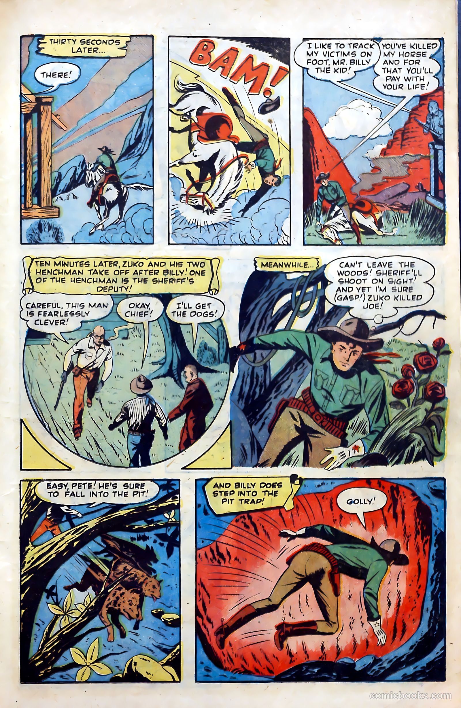Billy the Kid Adventure Magazine #4 — page 25 of 36