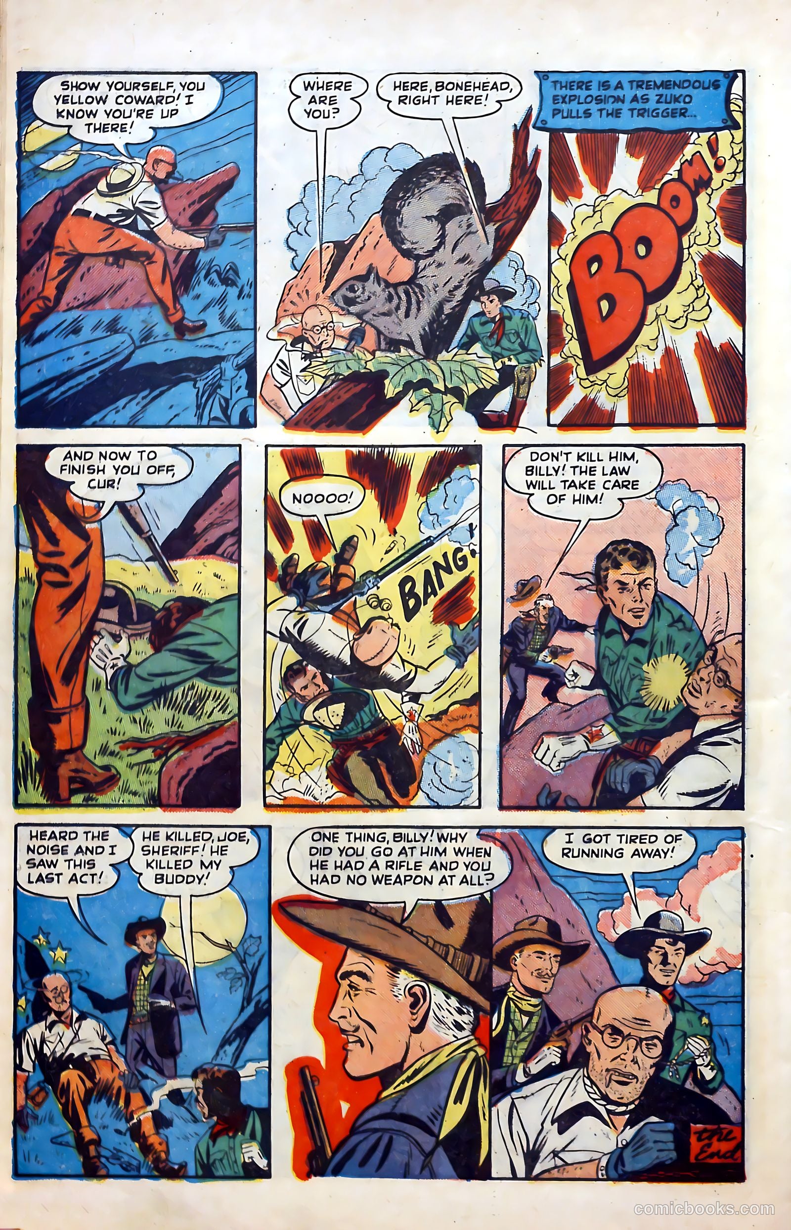 Billy the Kid Adventure Magazine #4 — page 30 of 36