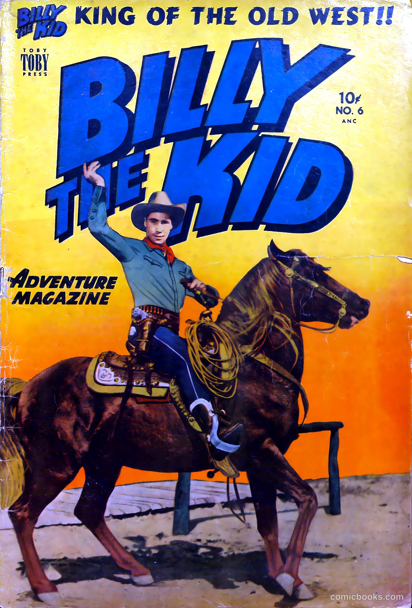 Billy the Kid Adventure Magazine #6 — page 1 of 36