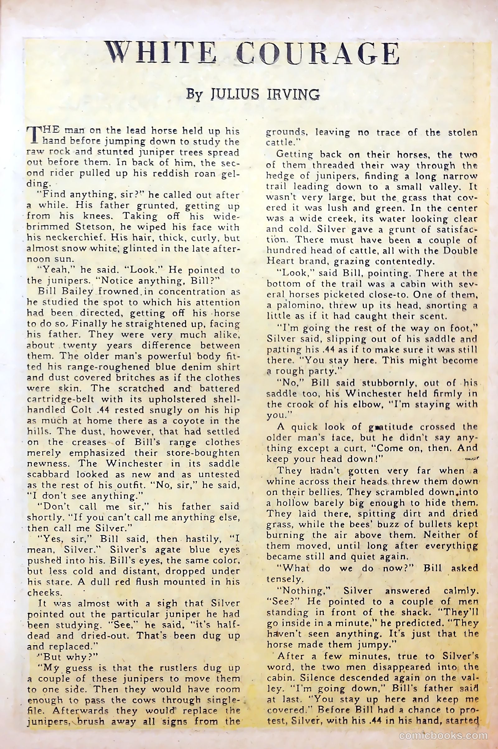 Billy the Kid Adventure Magazine #6 — page 21 of 36