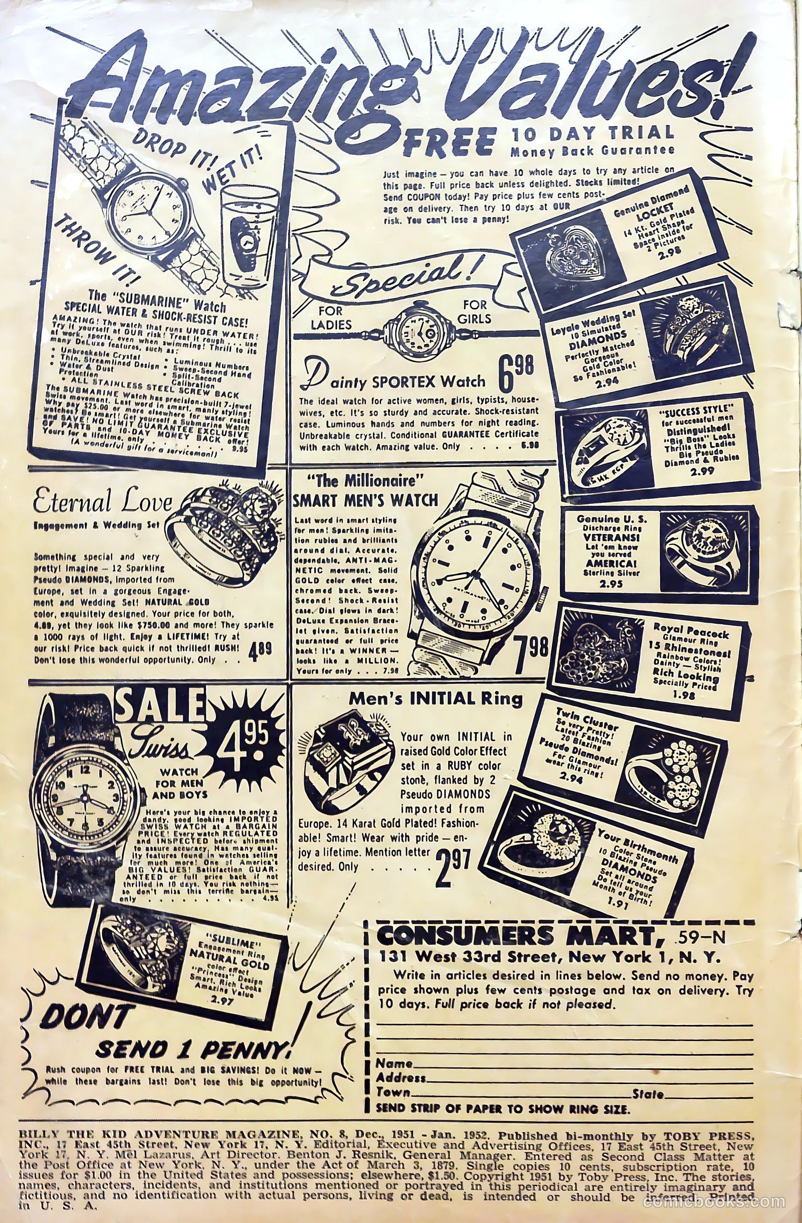 Billy the Kid Adventure Magazine #8 — page 2 of 36