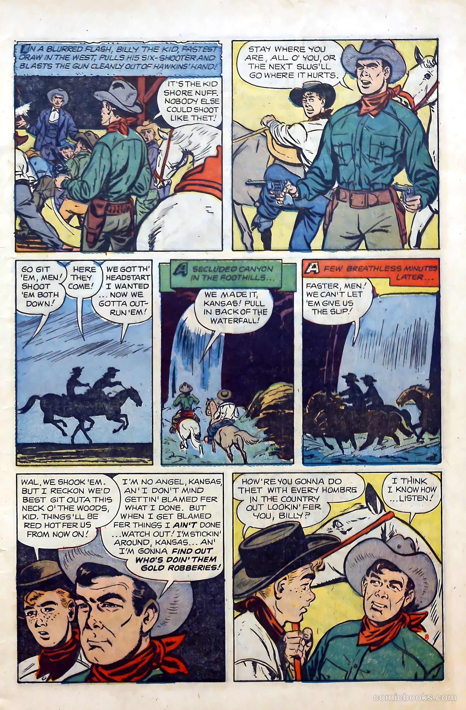Billy the Kid Adventure Magazine #8 — page 7 of 36
