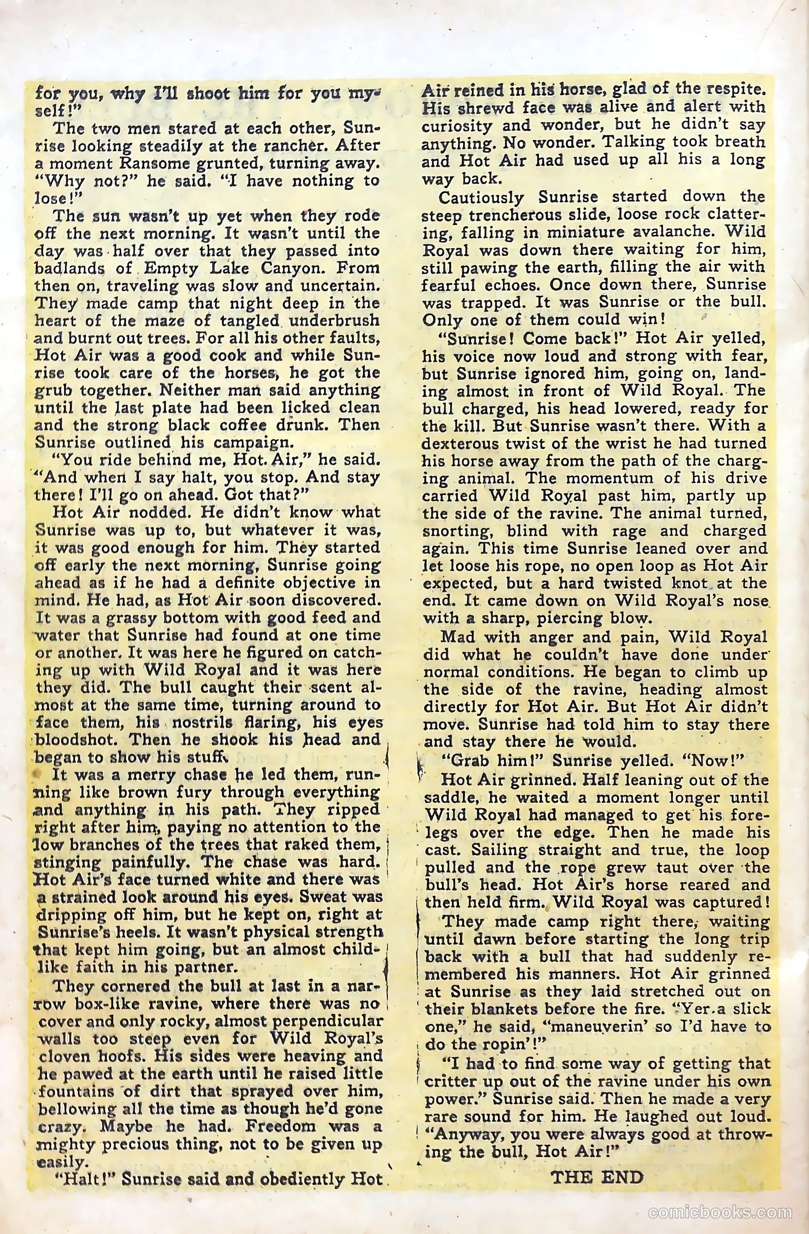 Billy the Kid Adventure Magazine #8 — page 22 of 36