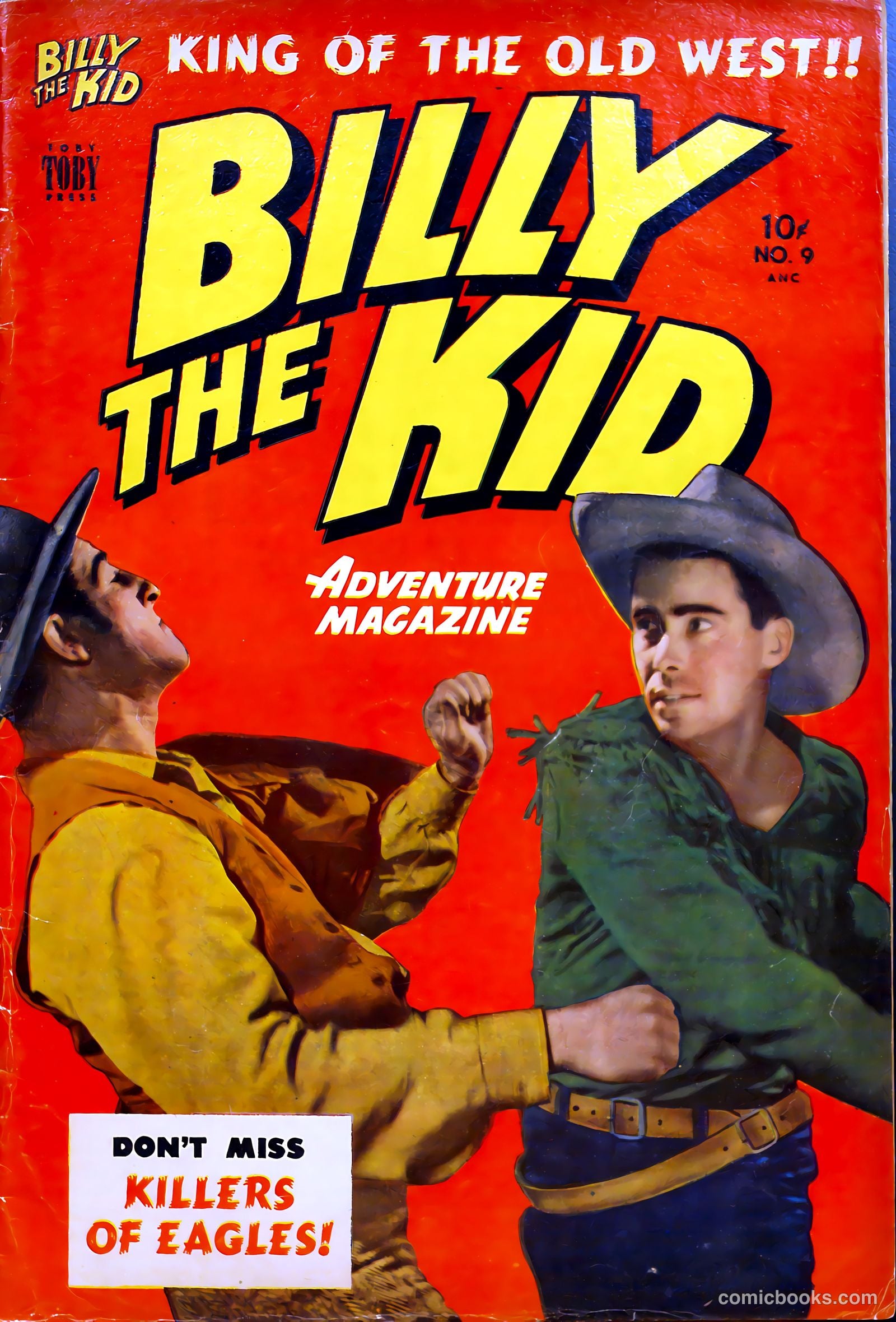 Billy the Kid Adventure Magazine #9 — page 1 of 36