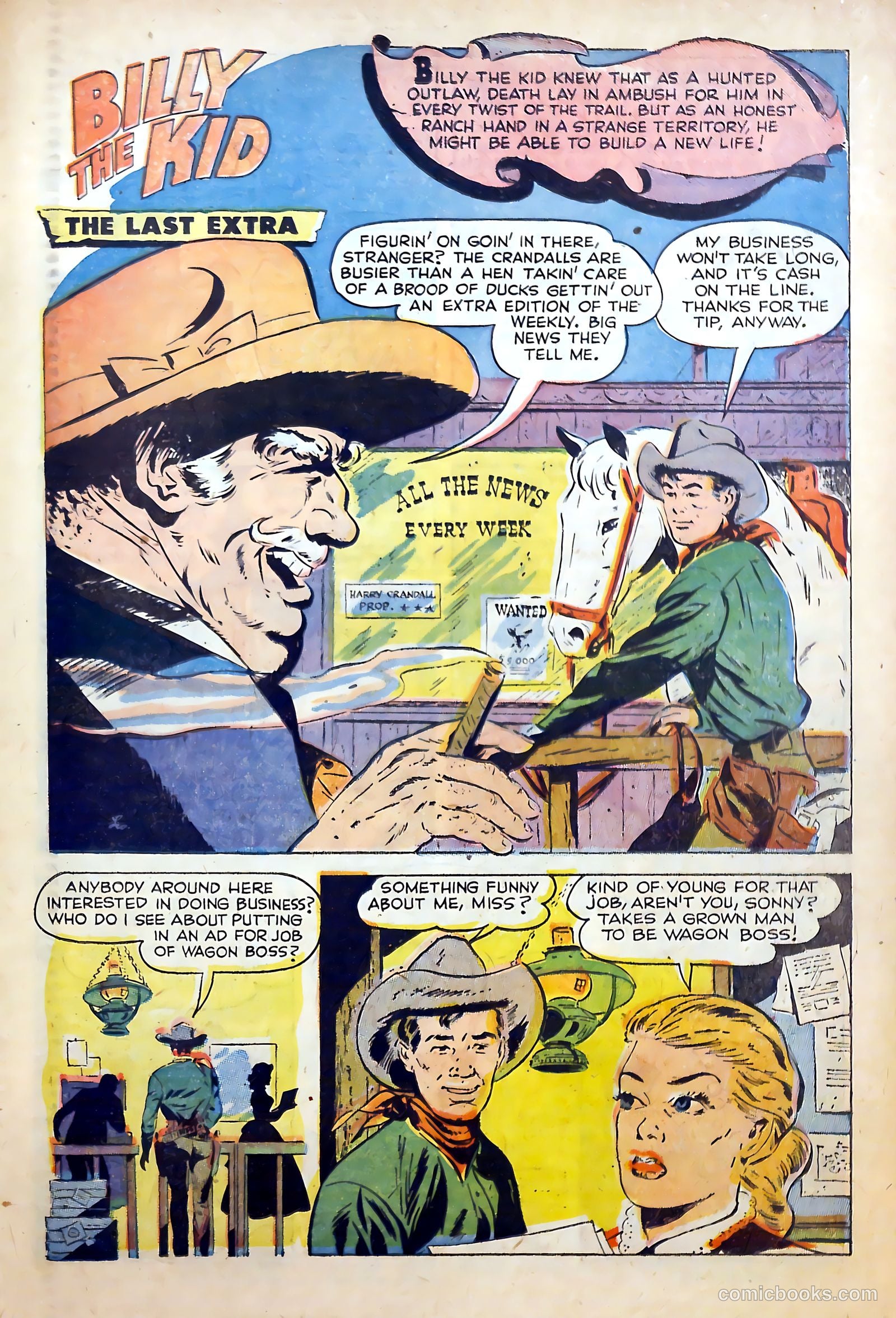 Billy the Kid Adventure Magazine #9 — page 19 of 36