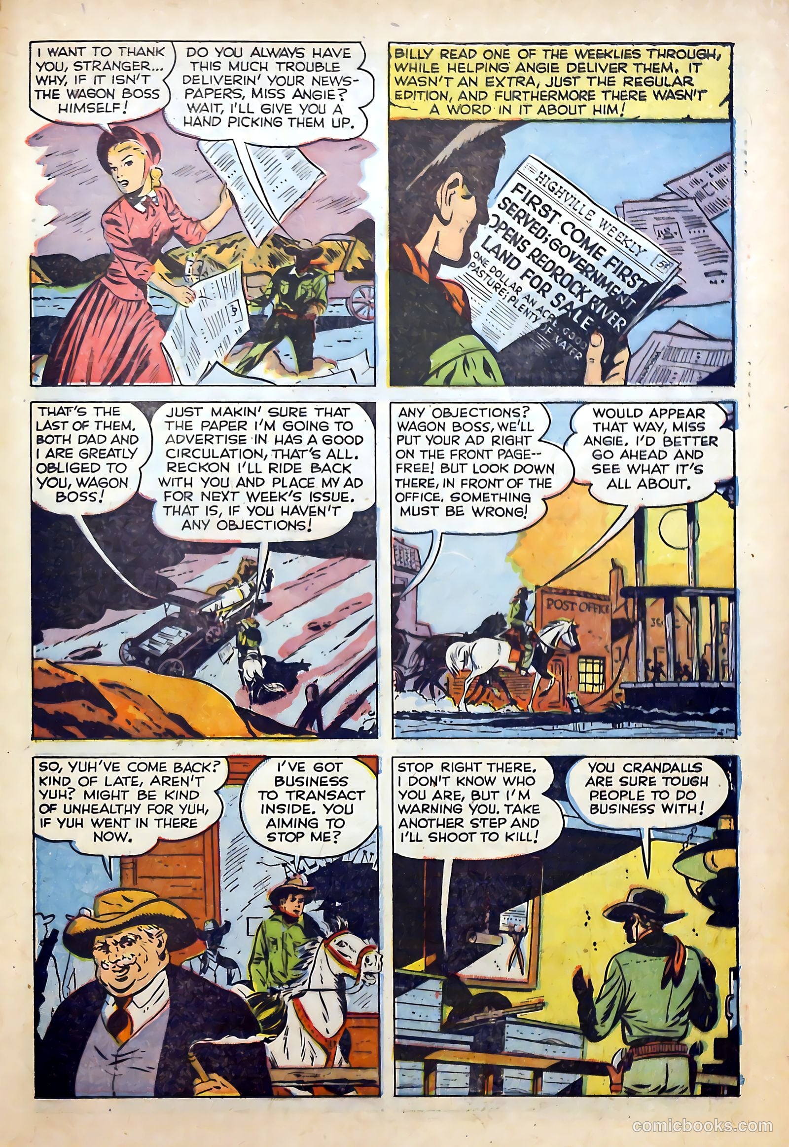 Billy the Kid Adventure Magazine #9 — page 23 of 36