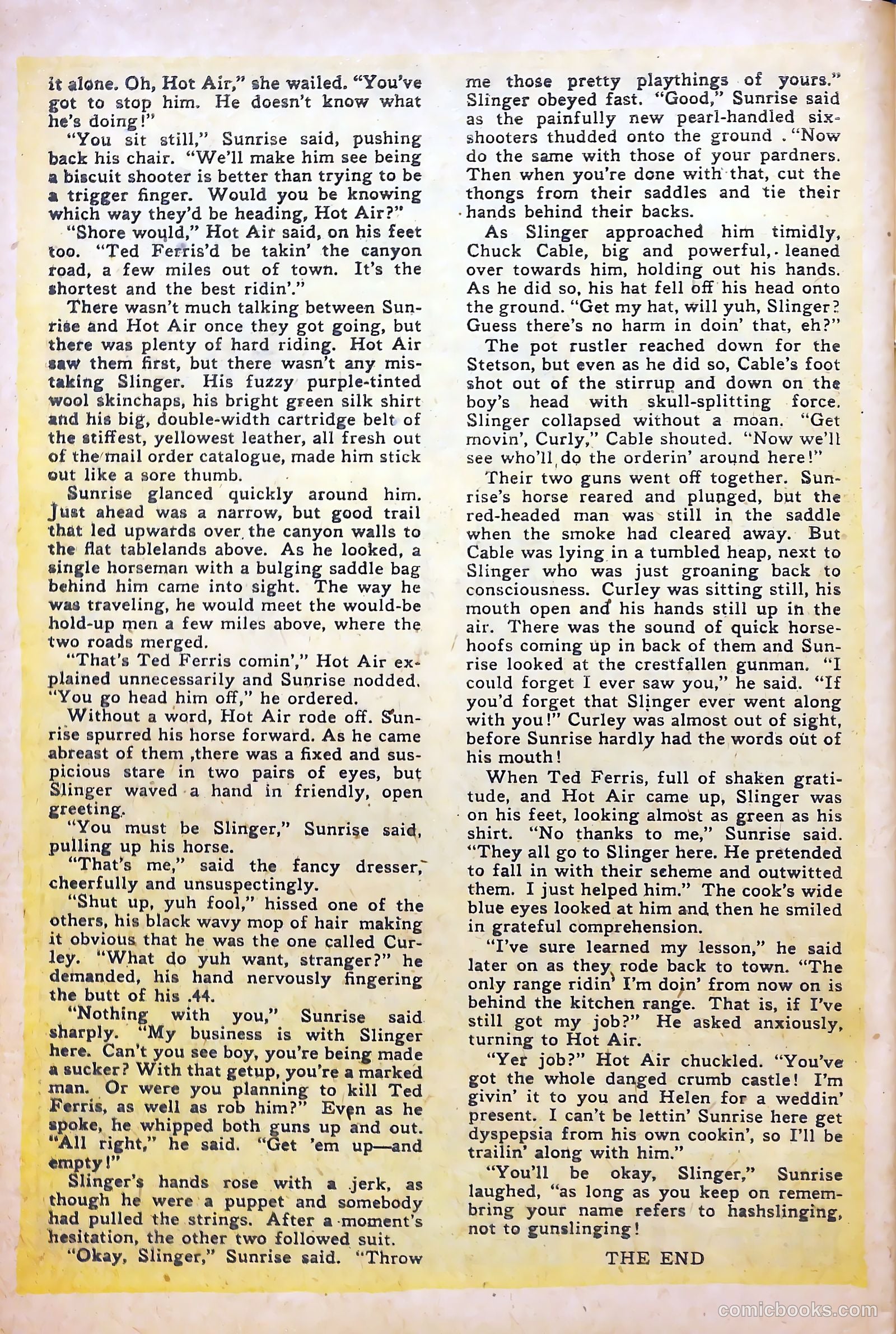 Billy the Kid Adventure Magazine #9 — page 28 of 36