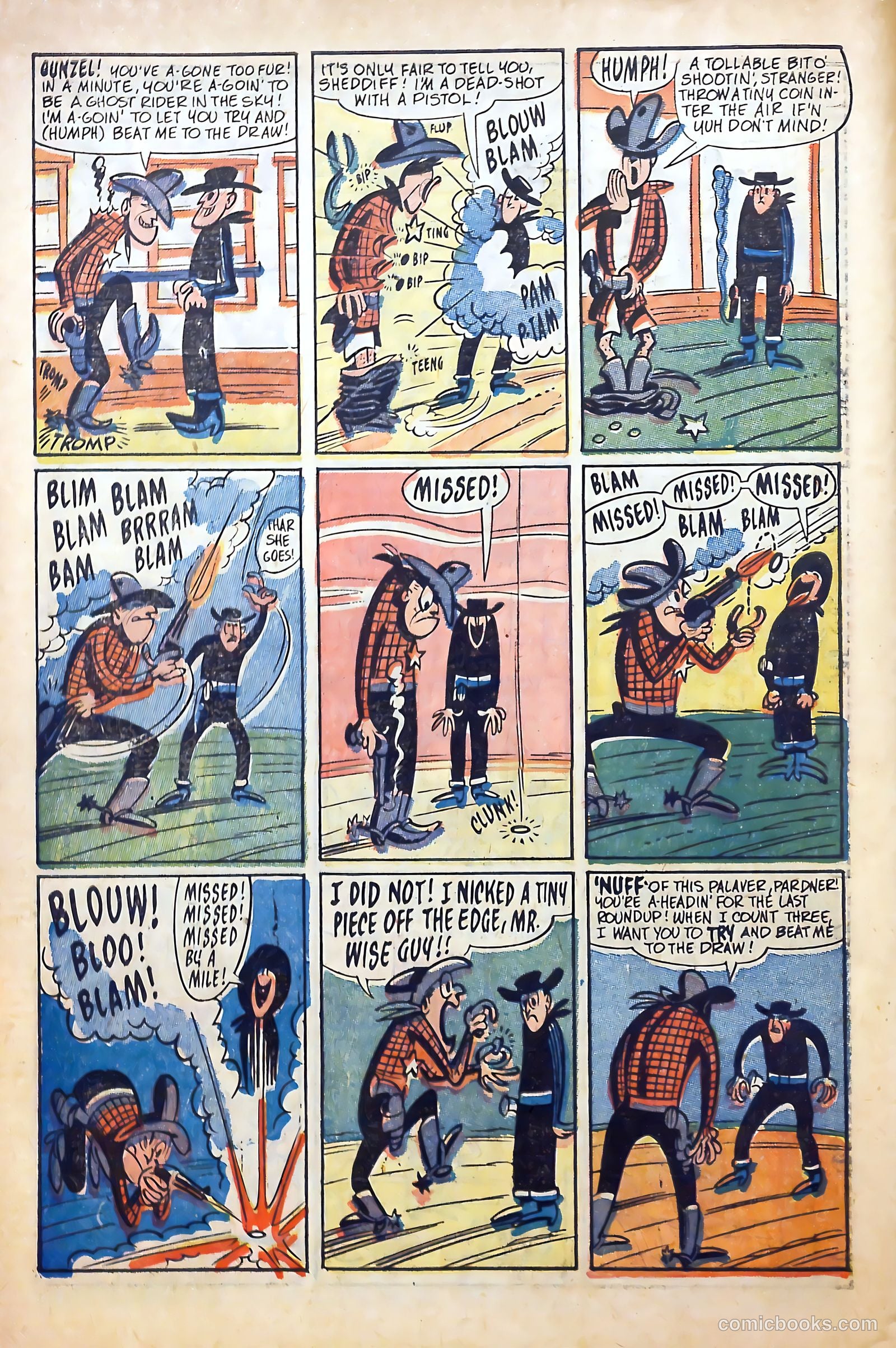 Billy the Kid Adventure Magazine #9 — page 32 of 36