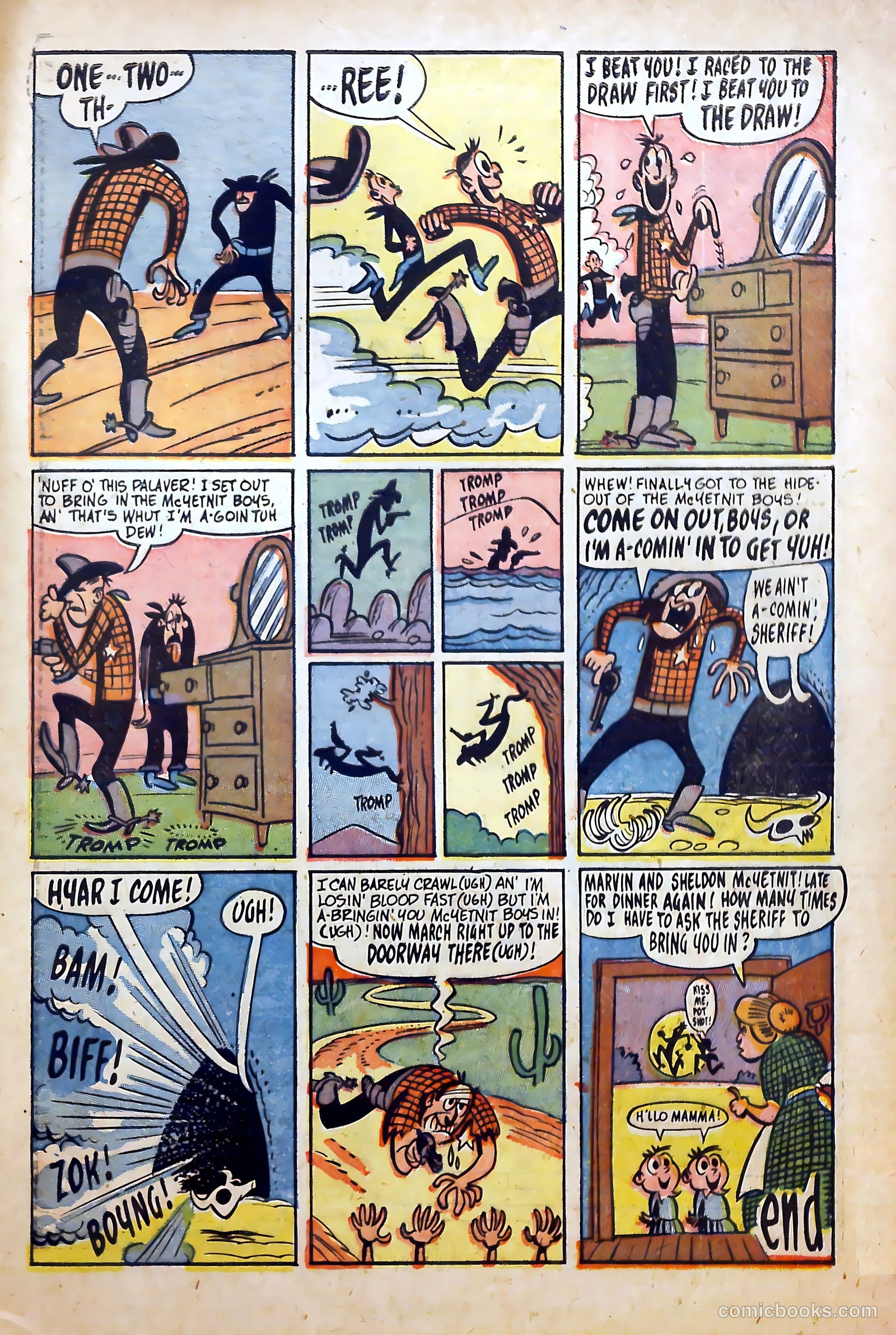 Billy the Kid Adventure Magazine #9 — page 33 of 36