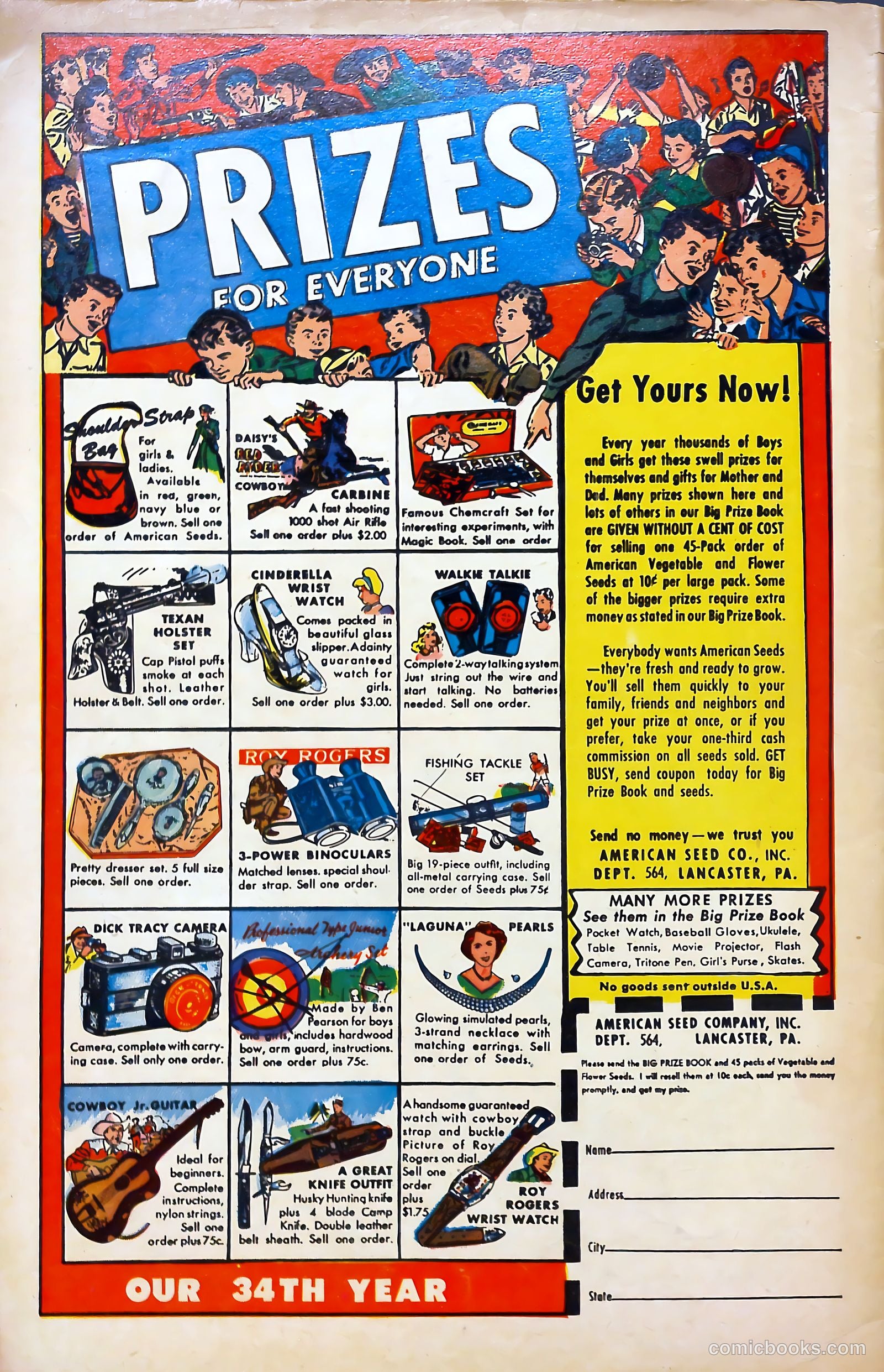 Billy the Kid Adventure Magazine #9 — page 36 of 36