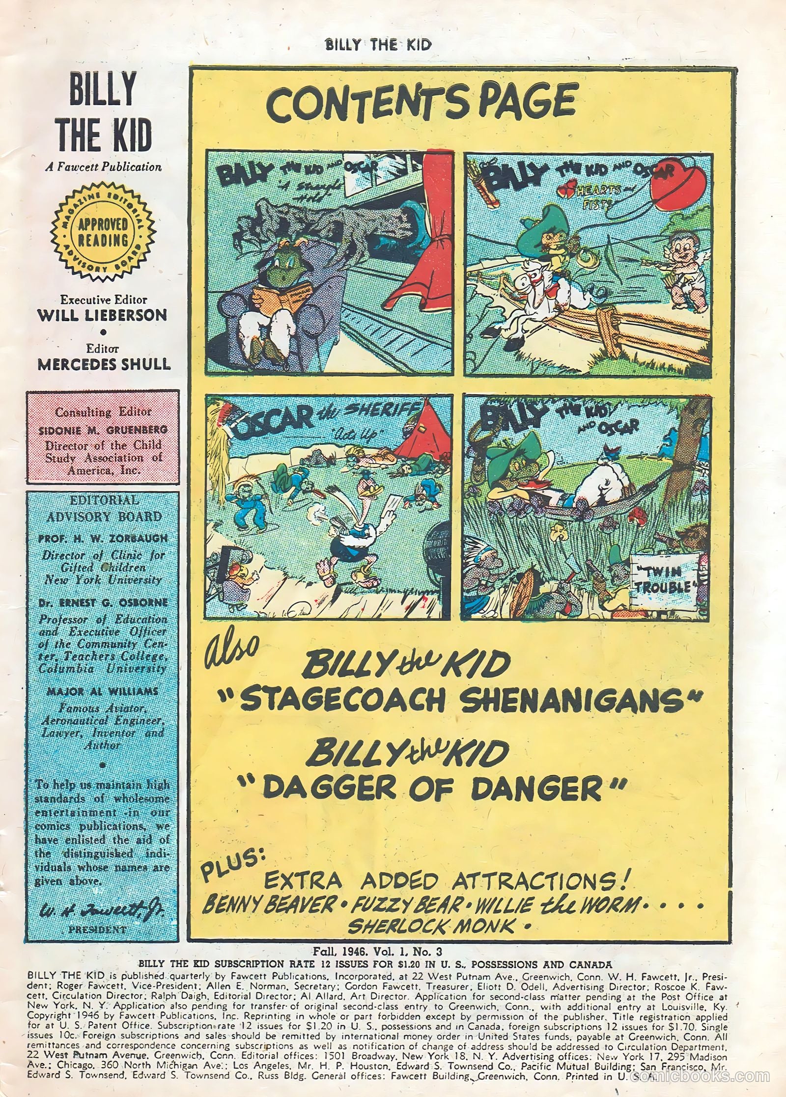 Billy the Kid and Oscar #3 — page 3 of 52
