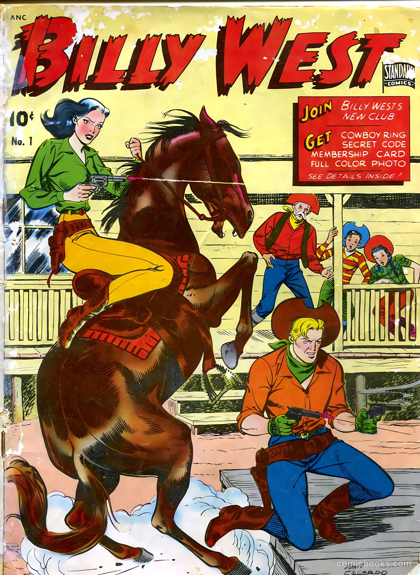 Billy West #1 — page 1 of 36