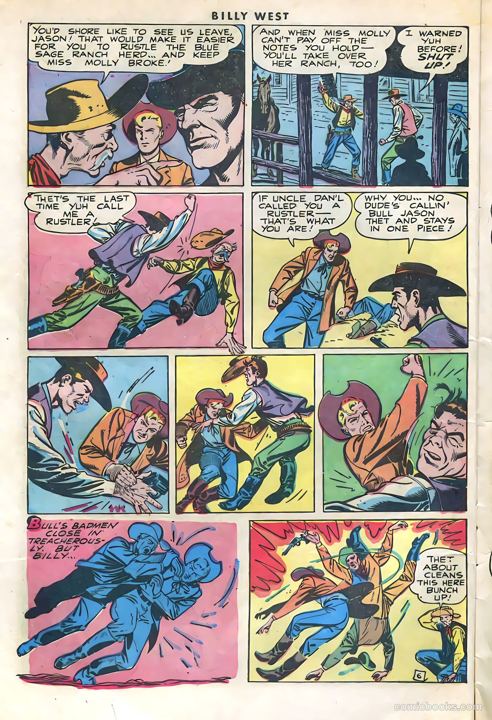 Billy West #1 — page 8 of 36