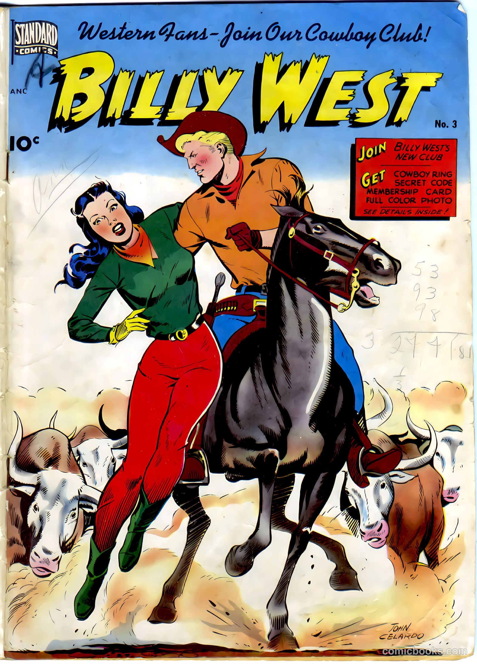 Billy West #3 — page 1 of 36