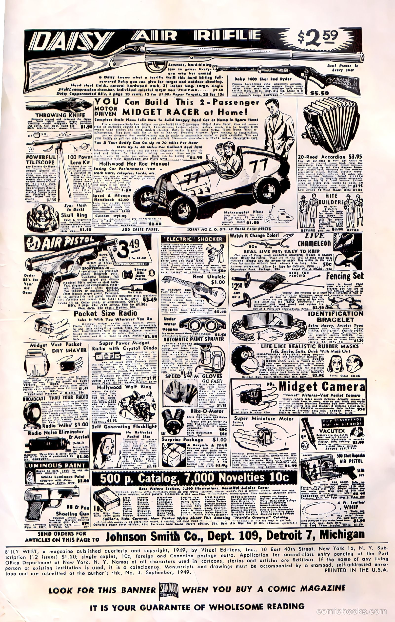 Billy West #3 — page 2 of 36