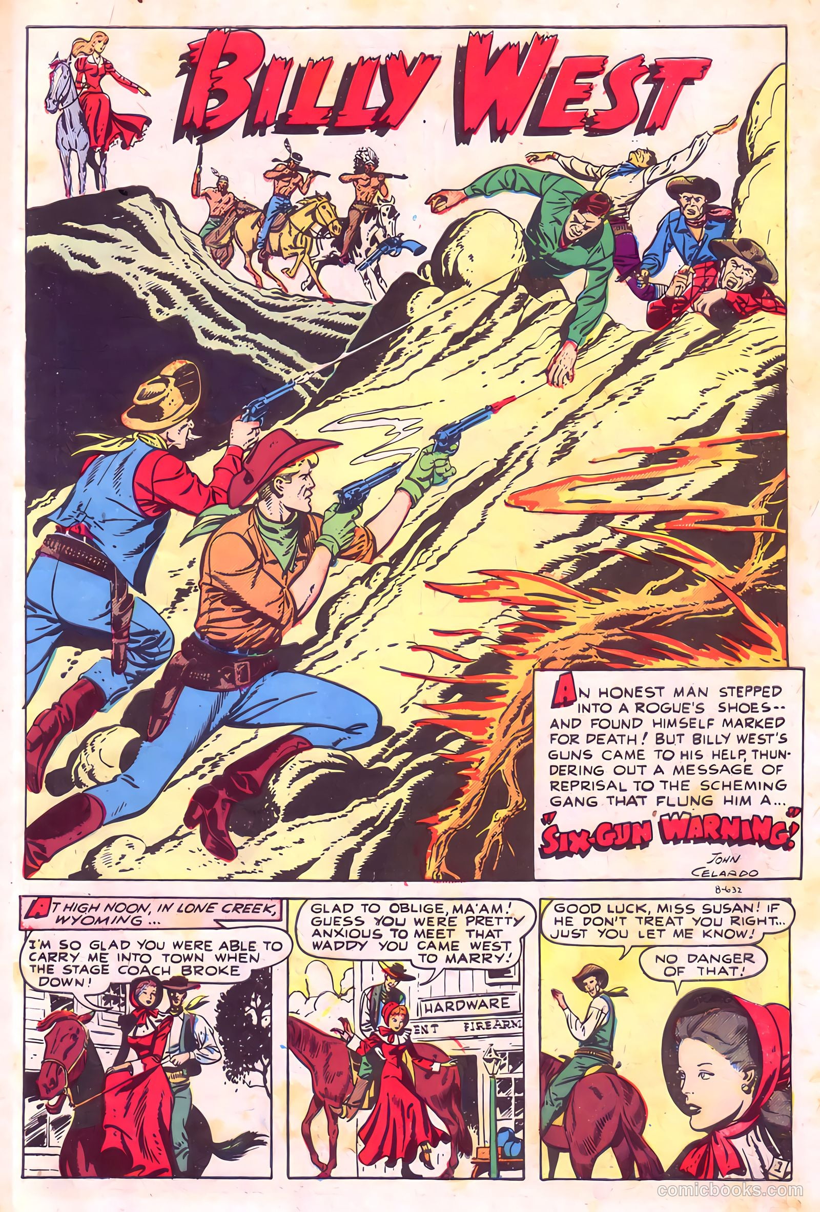 Billy West #4 — page 3 of 36