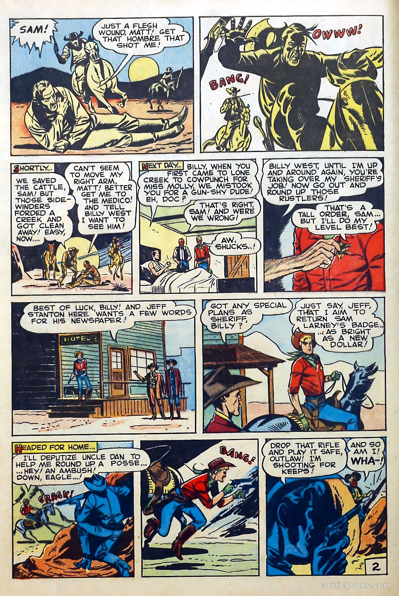 Billy West #5 — page 4 of 36
