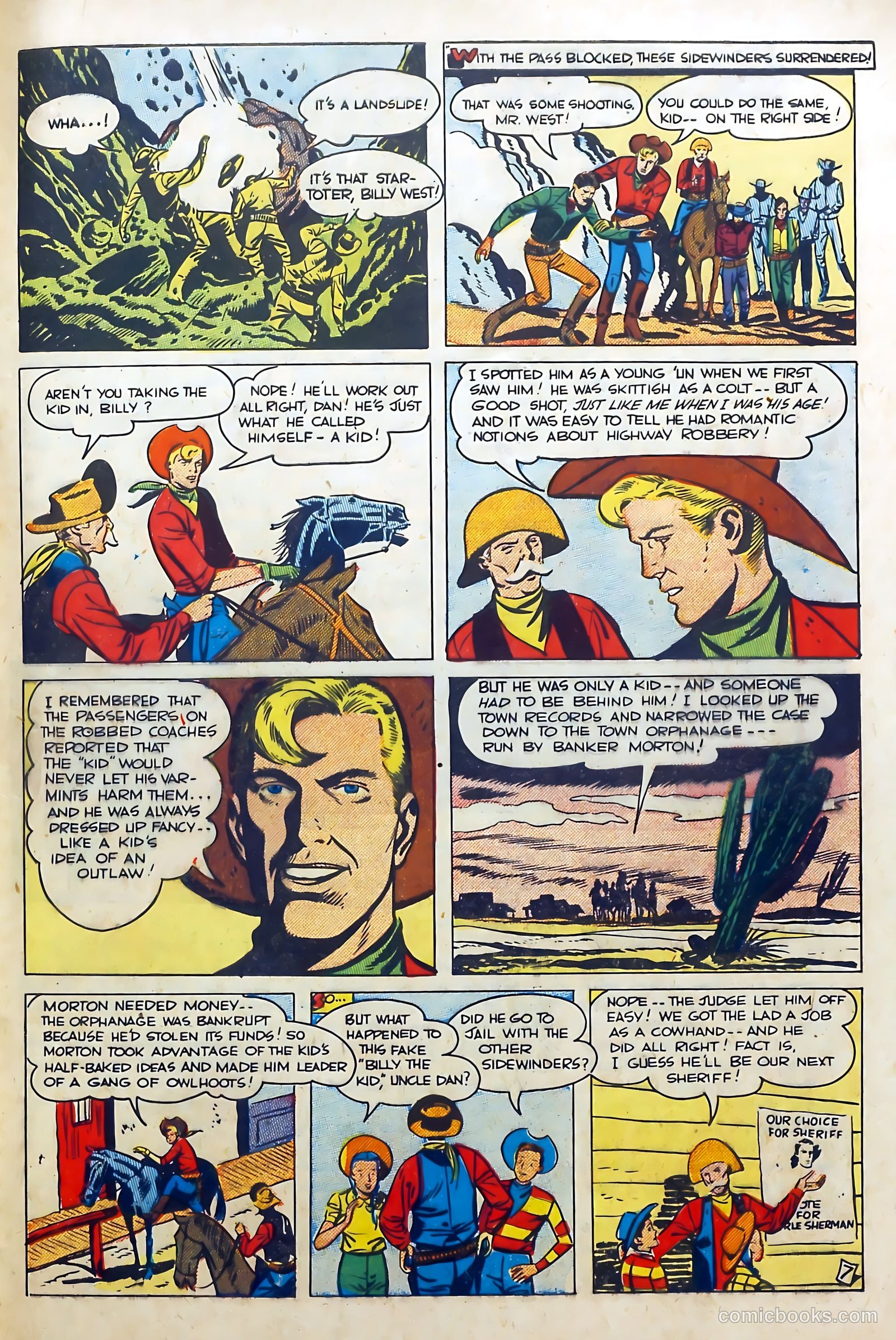 Billy West #5 — page 31 of 36