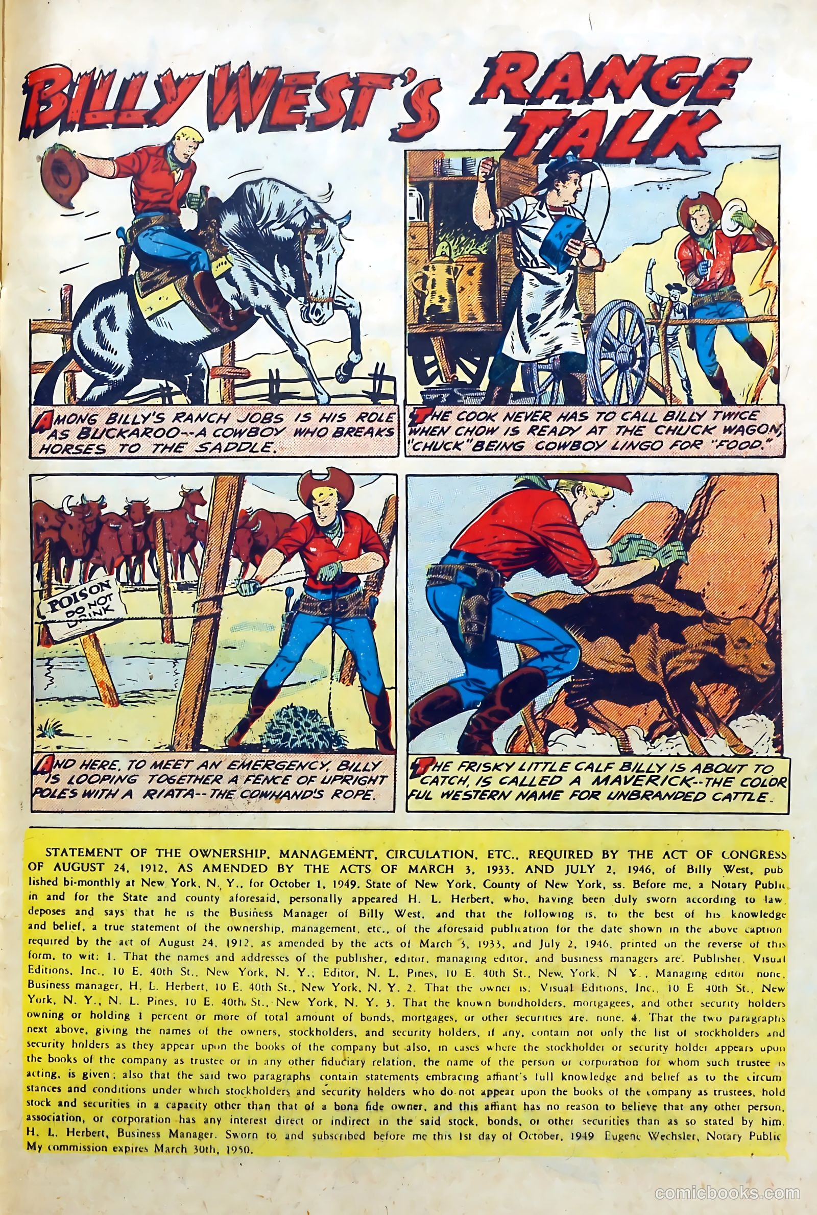 Billy West #5 — page 33 of 36