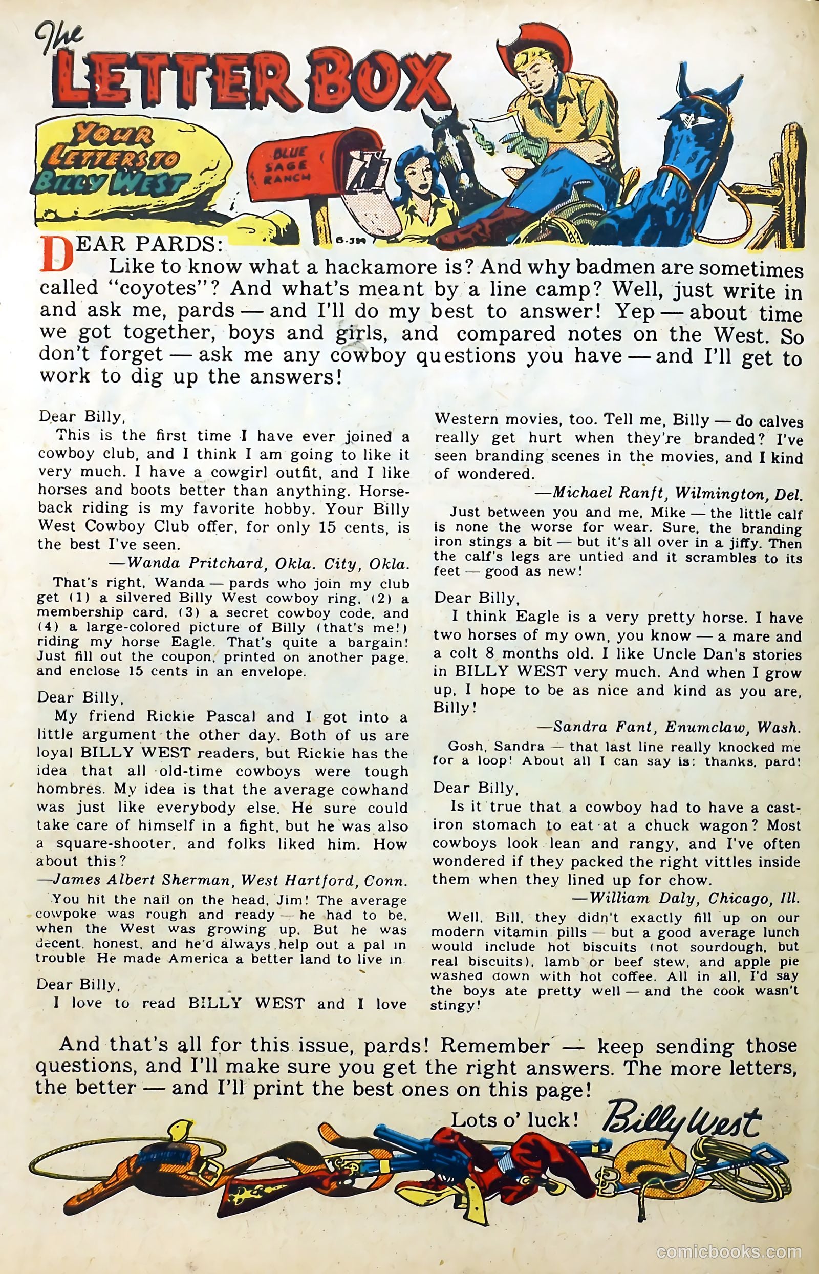 Billy West #5 — page 34 of 36