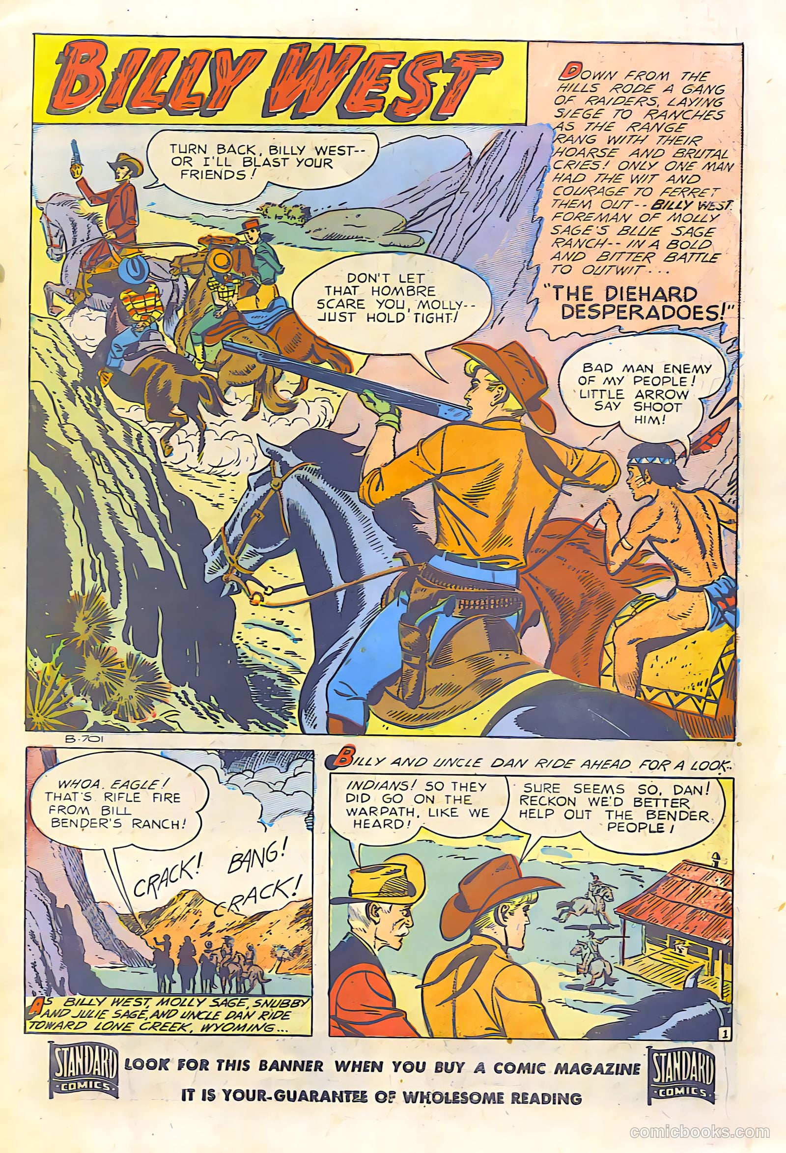 Billy West #6 — page 3 of 36