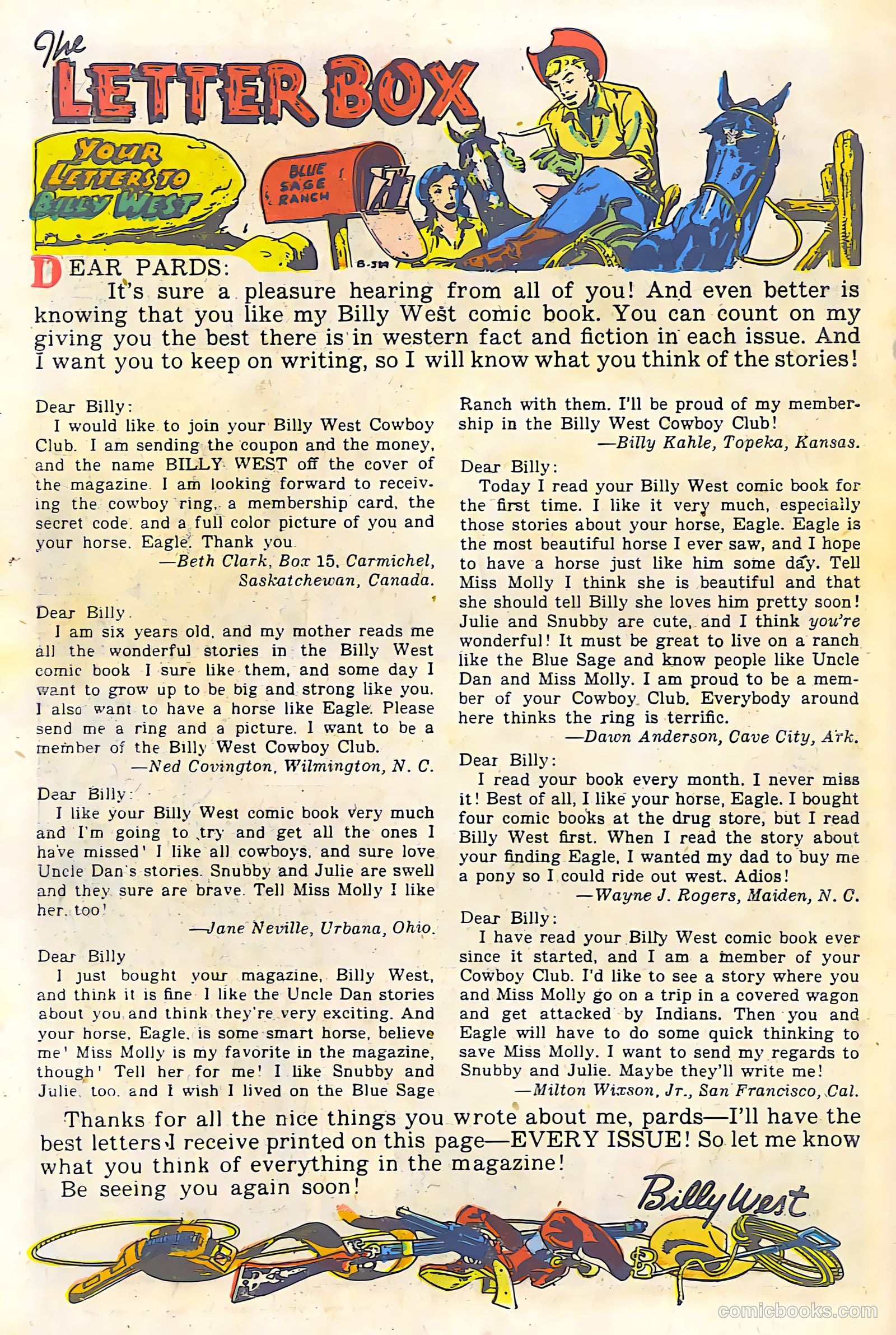 Billy West #6 — page 34 of 36