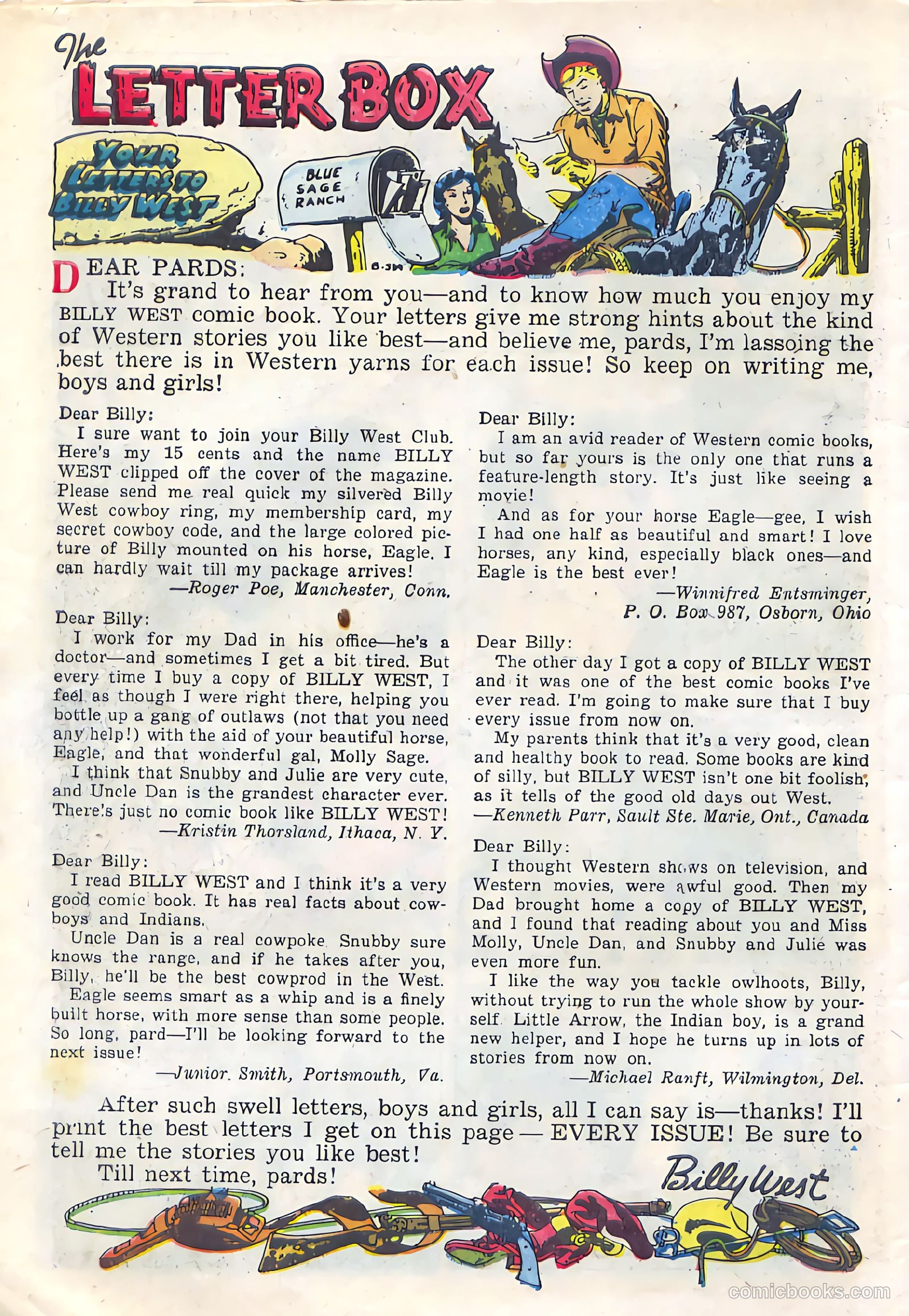 Billy West #7 — page 34 of 36
