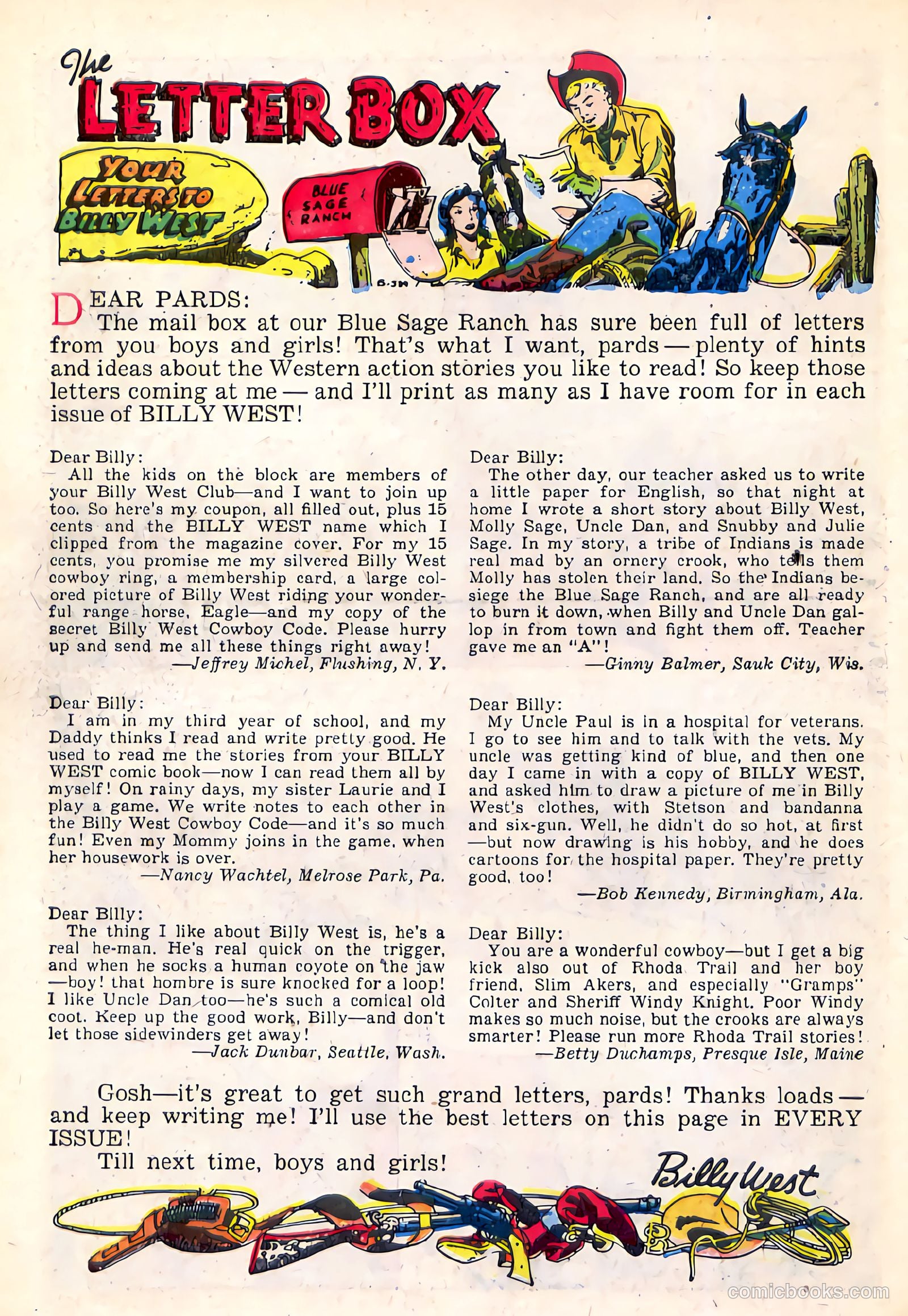 Billy West #8 — page 34 of 36