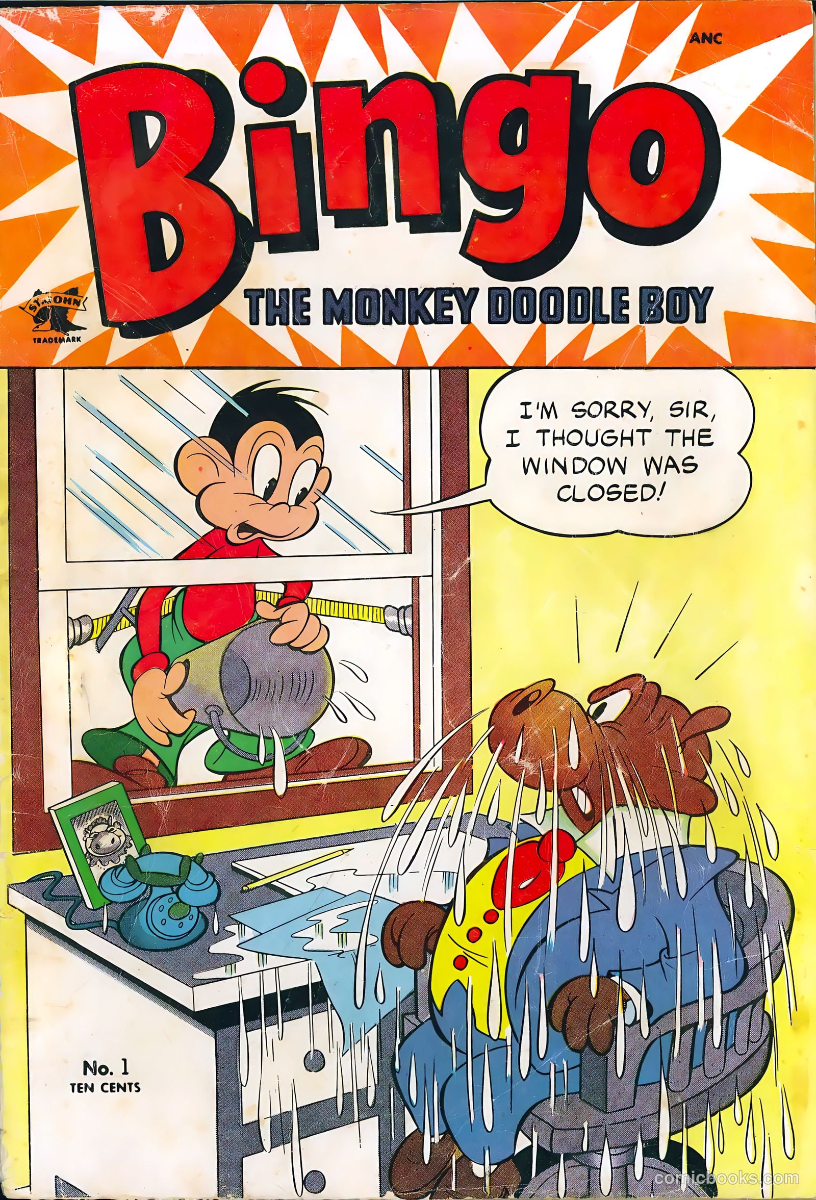 Bingo, the Monkey Doodle Boy #1 — page 1 of 36