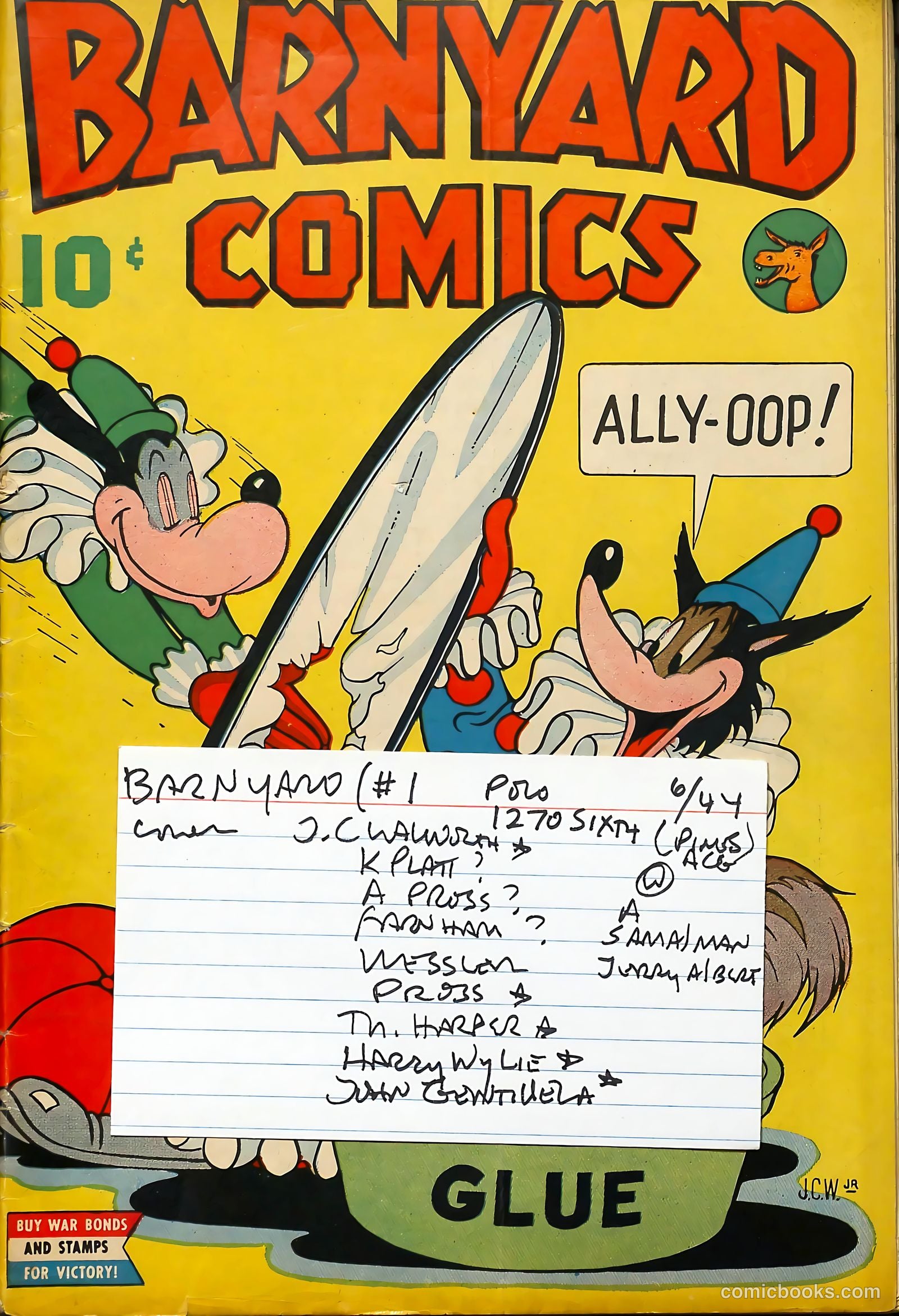 Bird Comics #1 — page 53 of 53