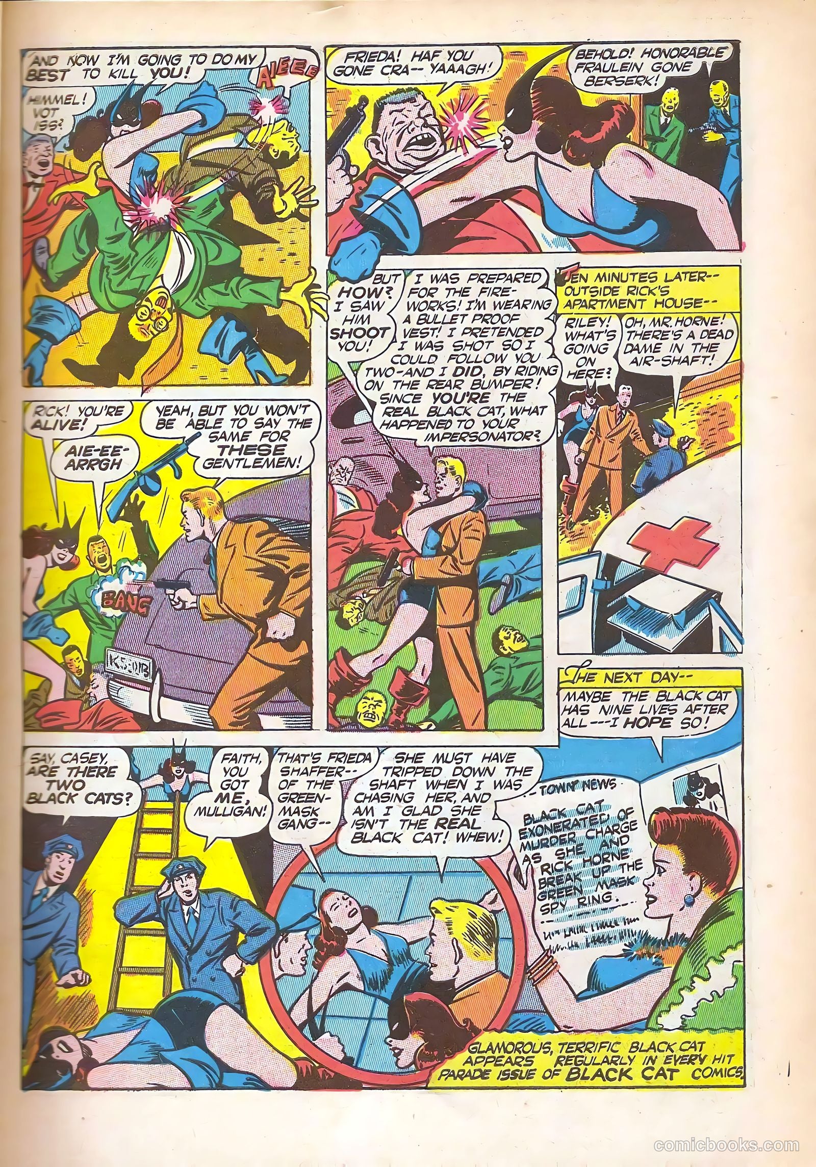 Black Cat #1 — page 9 of 52