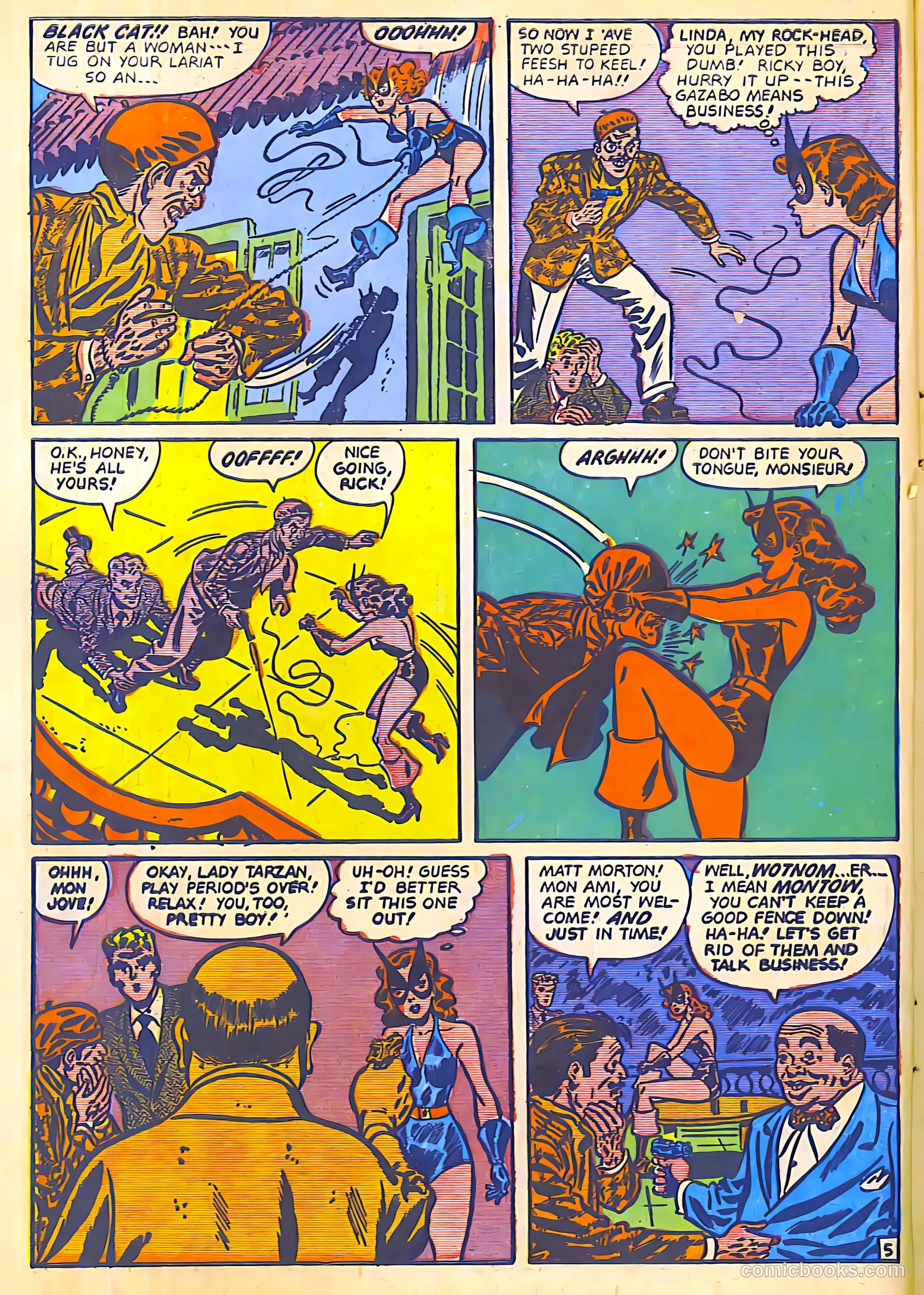 Black Cat Comics #10 — page 8 of 52