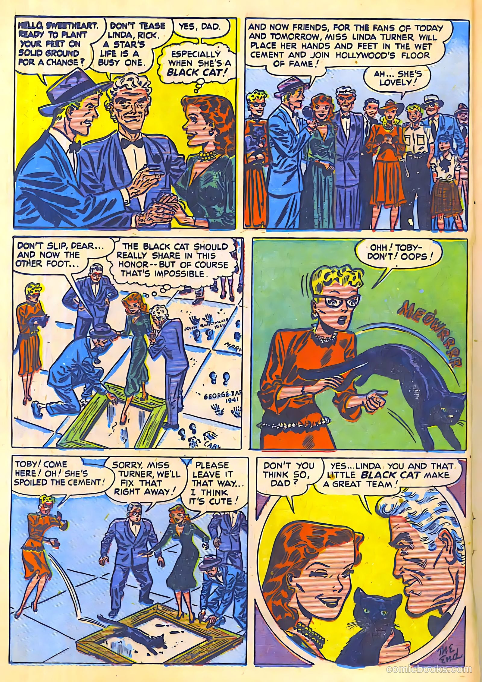 Black Cat Comics #10 — page 16 of 52