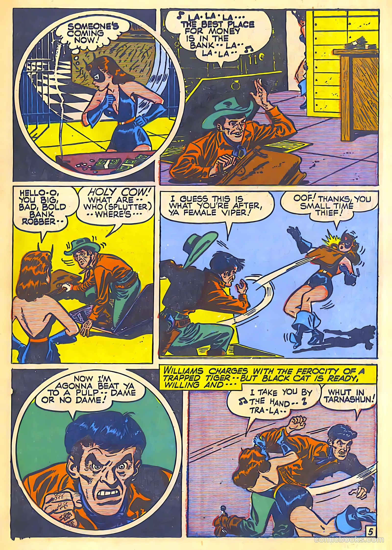 Black Cat Comics #10 — page 21 of 52