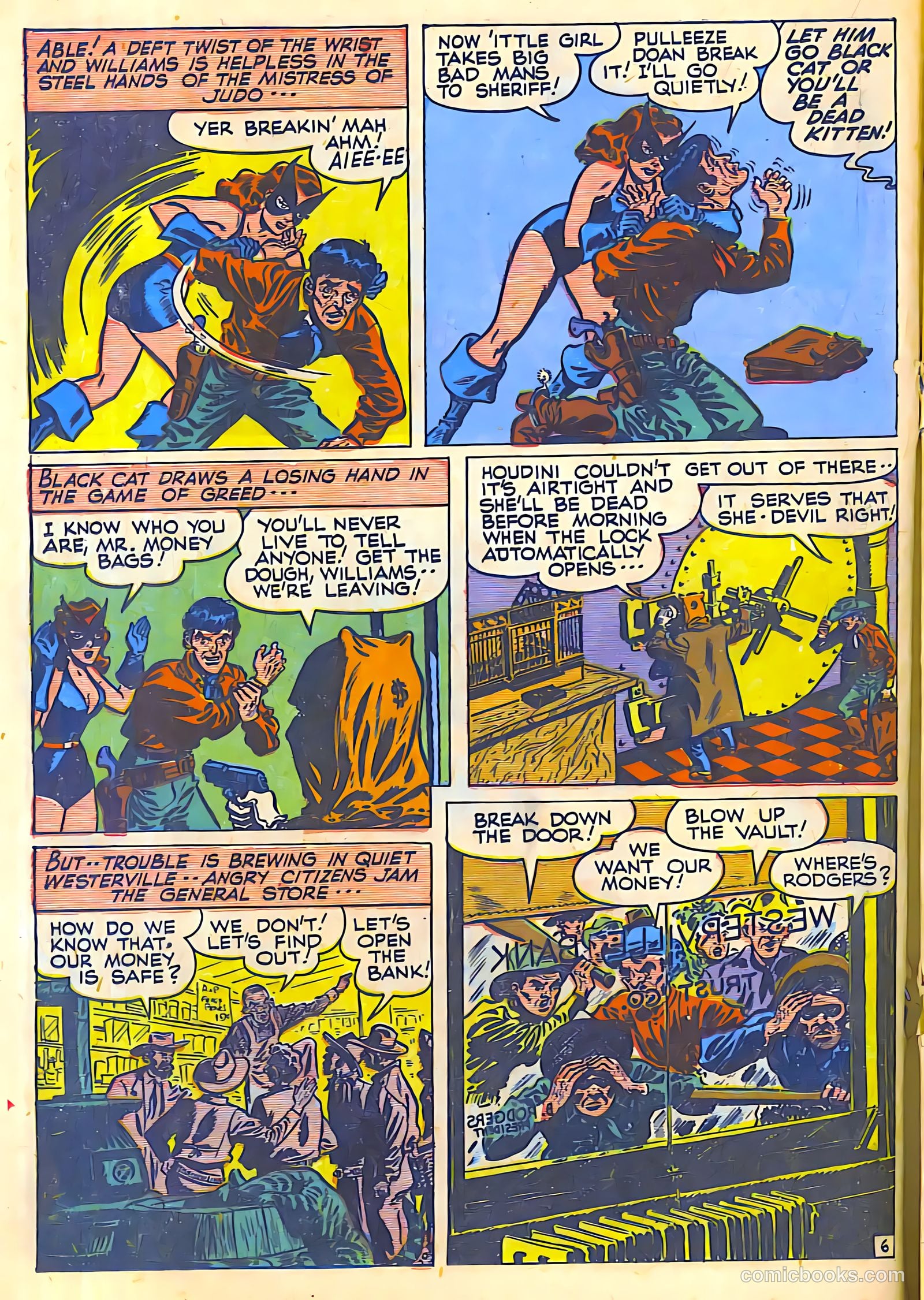 Black Cat Comics #10 — page 22 of 52