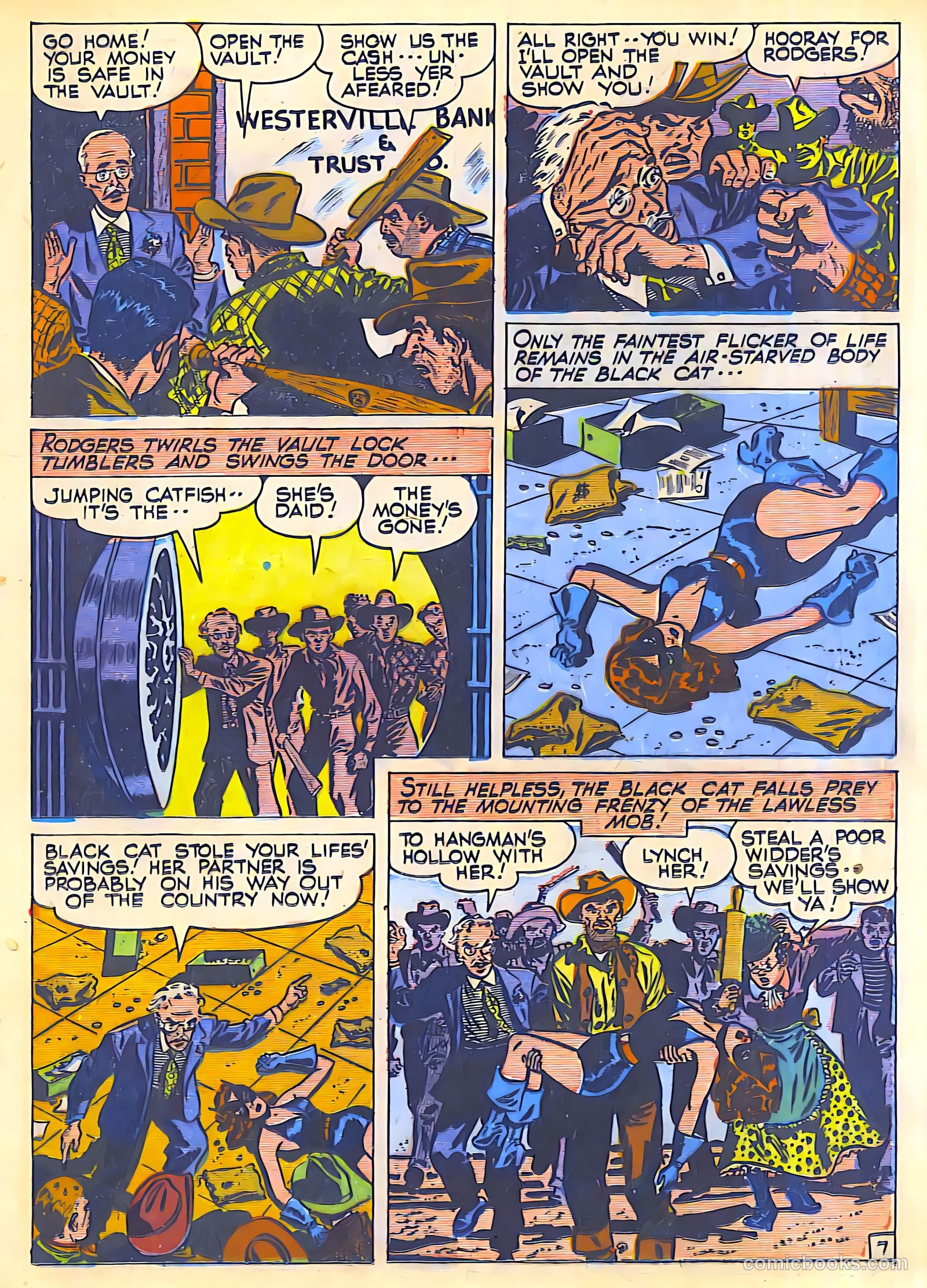 Black Cat Comics #10 — page 23 of 52