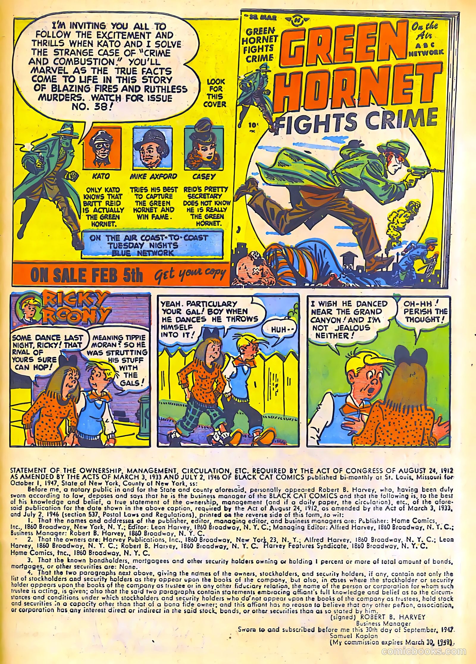 Black Cat Comics #10 — page 39 of 52