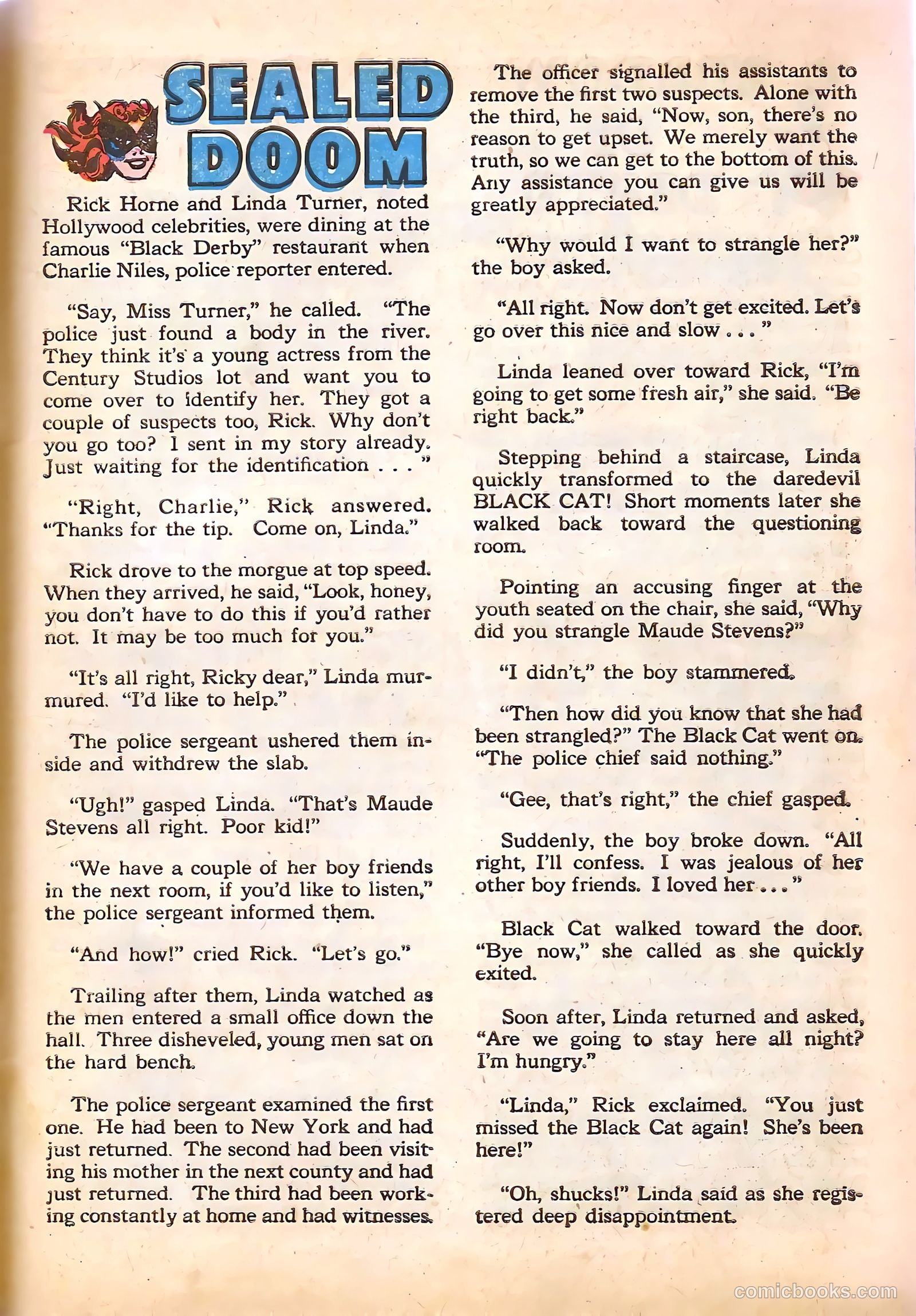 Black Cat #11 — page 47 of 52