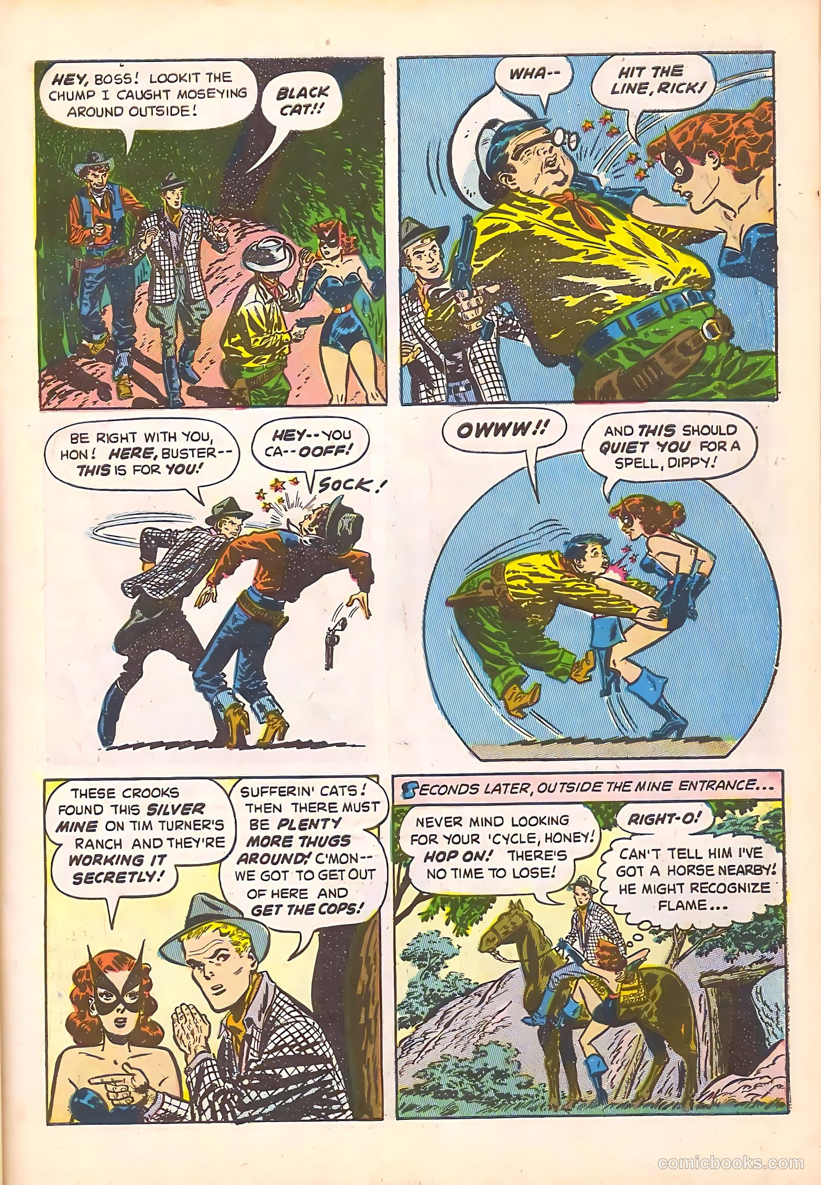 Black Cat Comics #16 — page 9 of 52