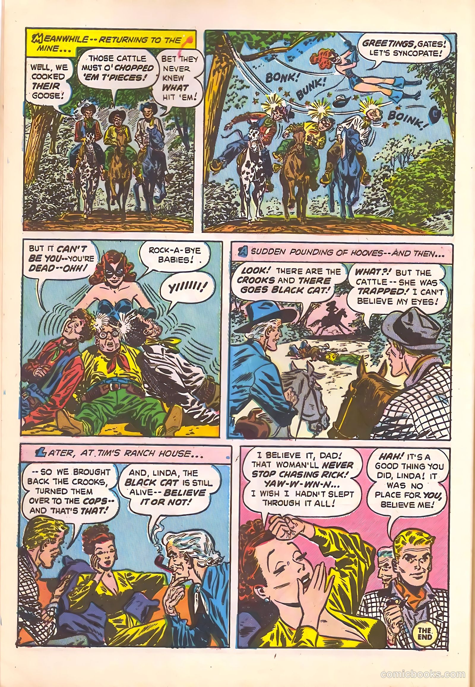 Black Cat Comics #16 — page 12 of 52
