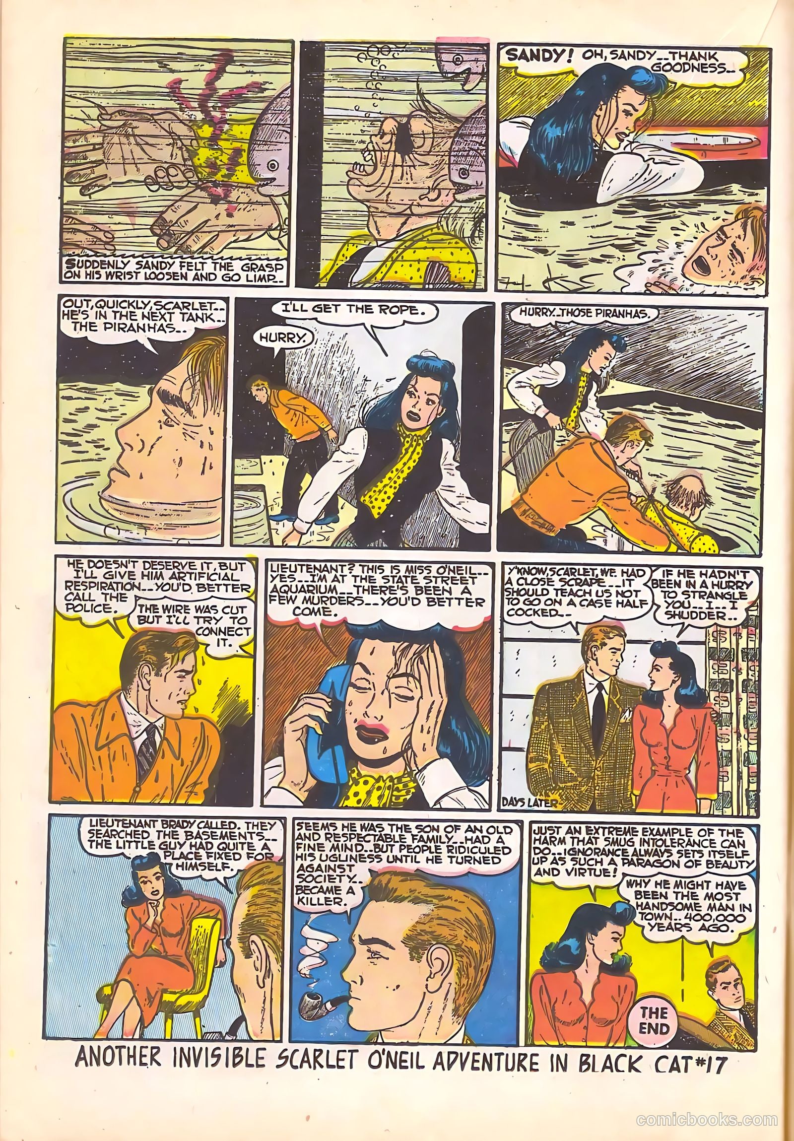 Black Cat Comics #16 — page 22 of 52