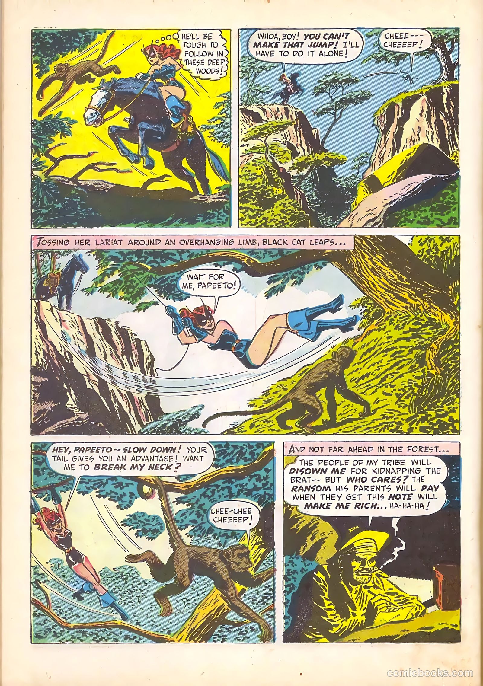 Black Cat Comics #16 — page 32 of 52