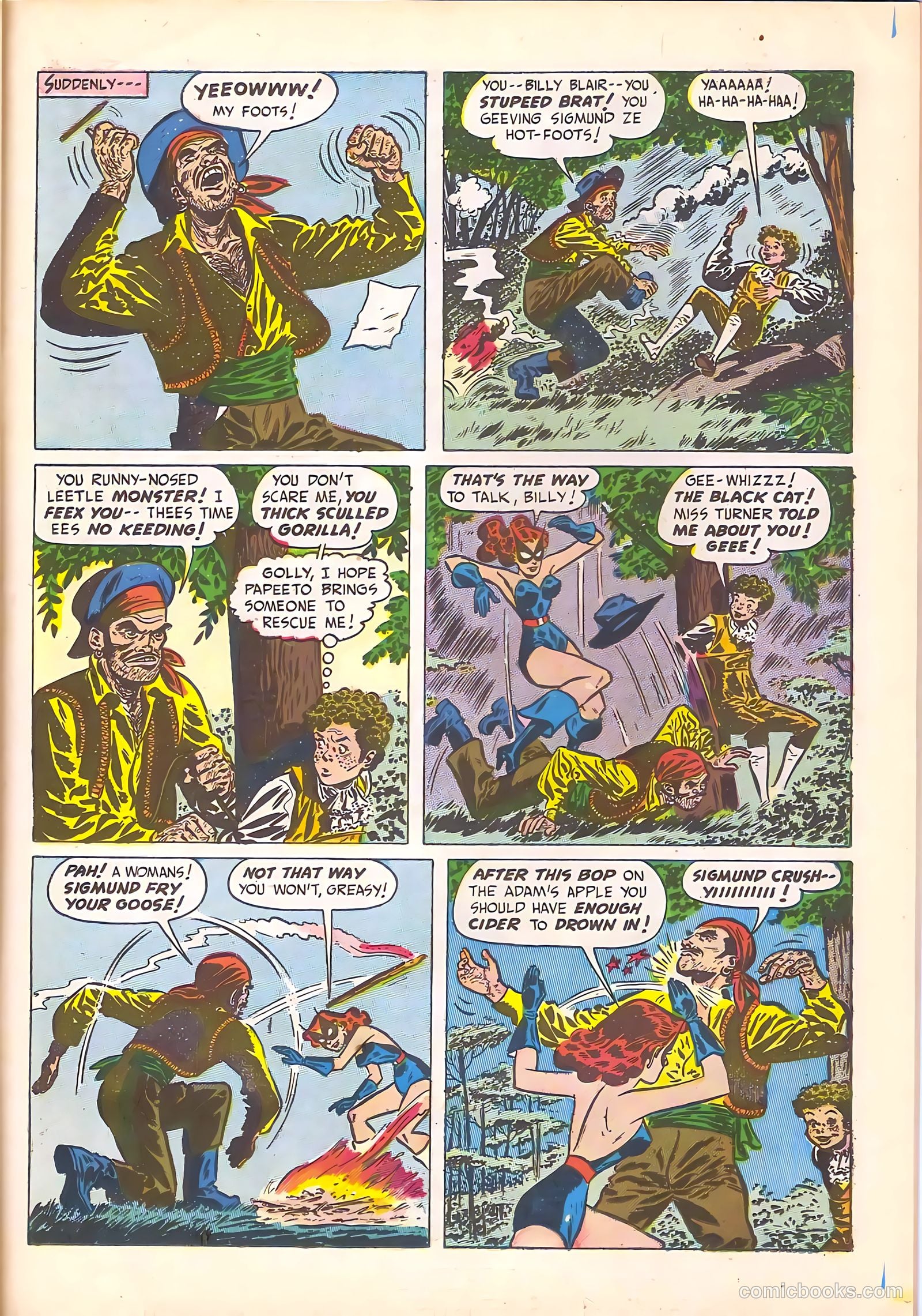 Black Cat Comics #16 — page 33 of 52