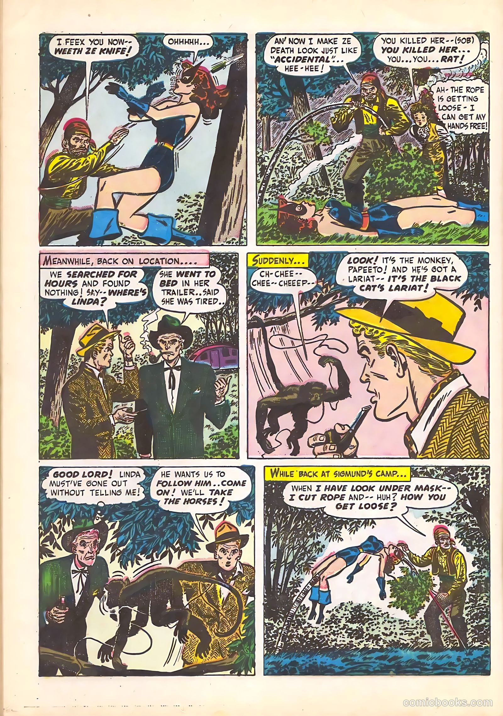 Black Cat Comics #16 — page 34 of 52